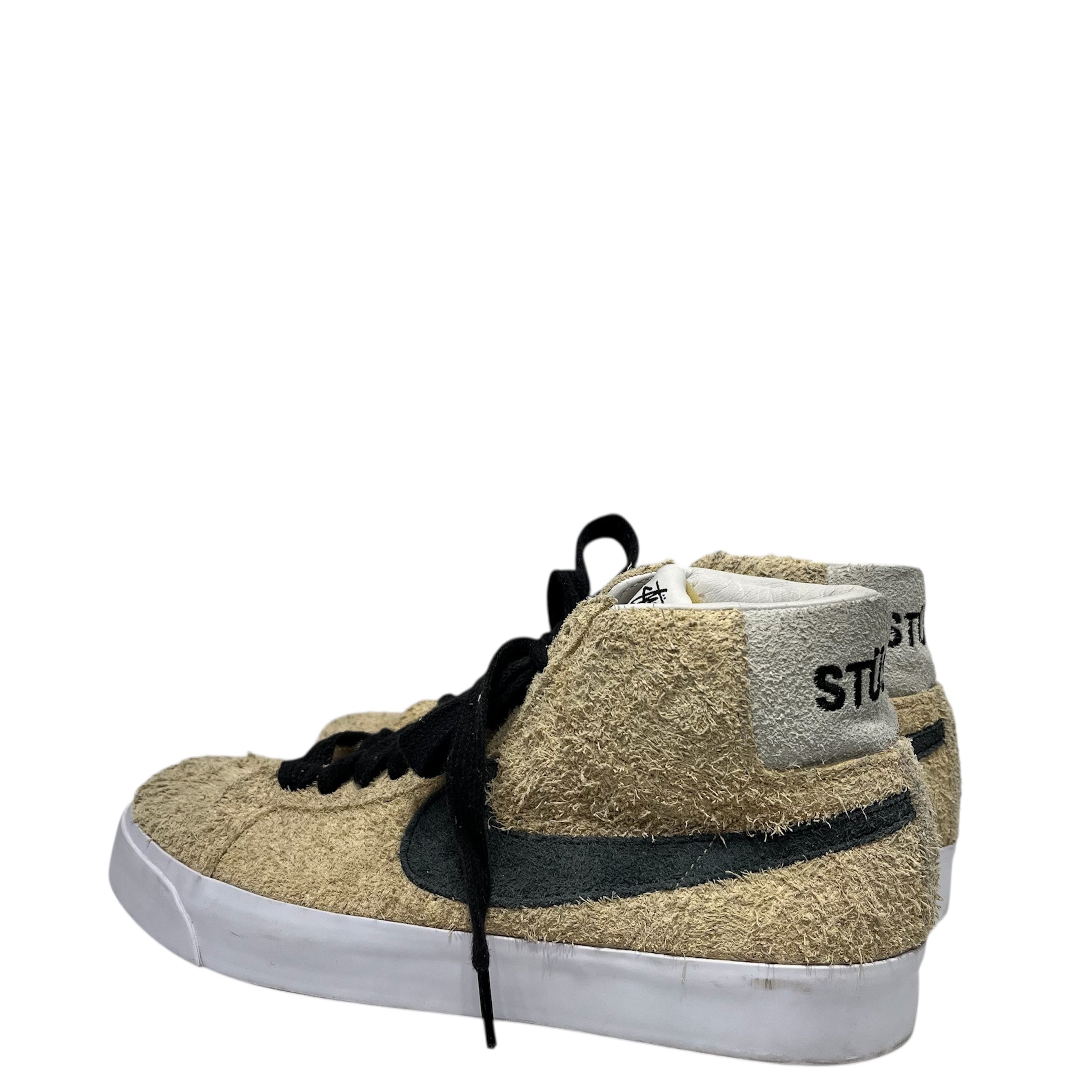 NIKE/BLAZER MID QS/Hi-Sneakers/US 10/Fake Fur/BEG/AH6158-700 view 2
