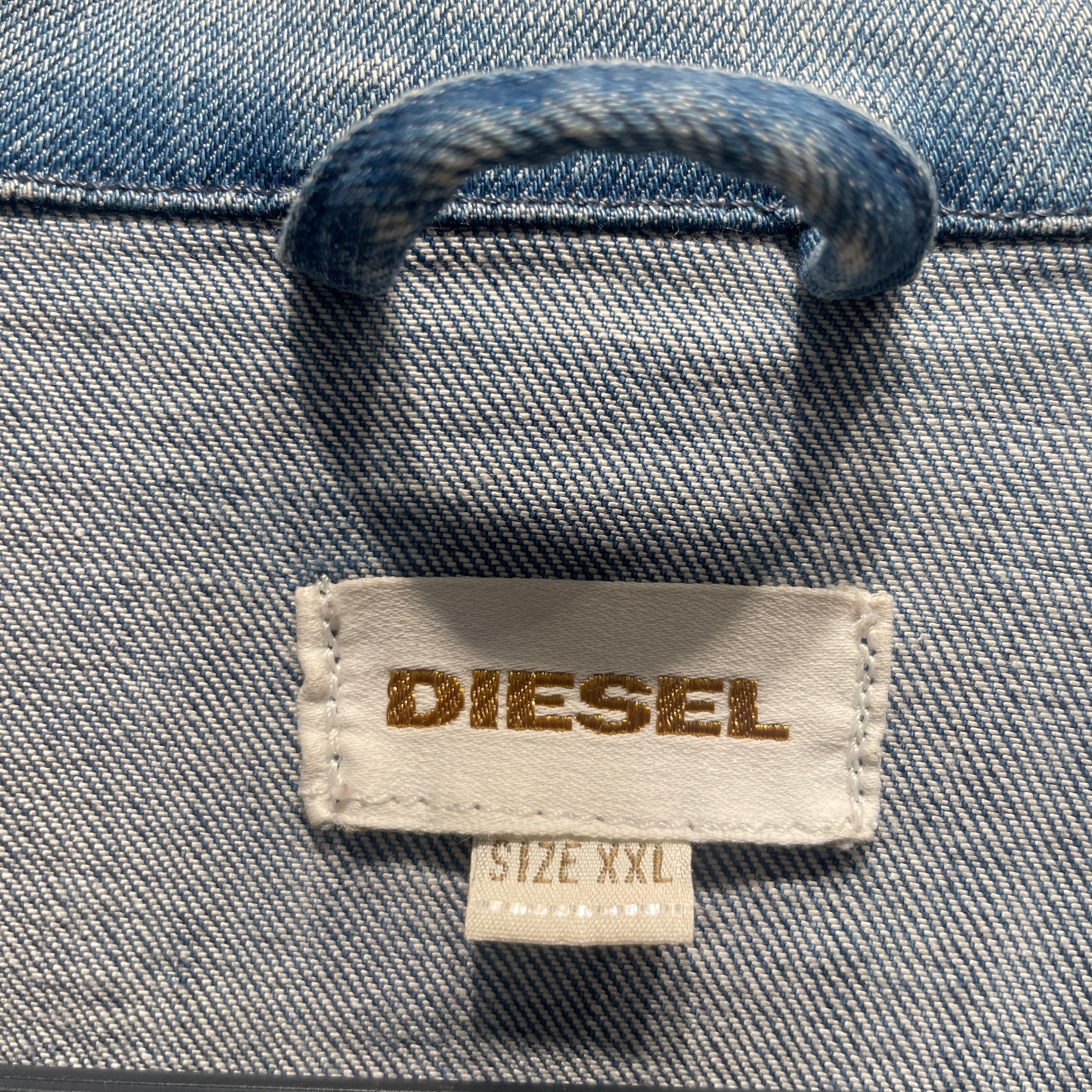 DIESEL/Denim Jkt/XXL/Denim/IDG/ view 3