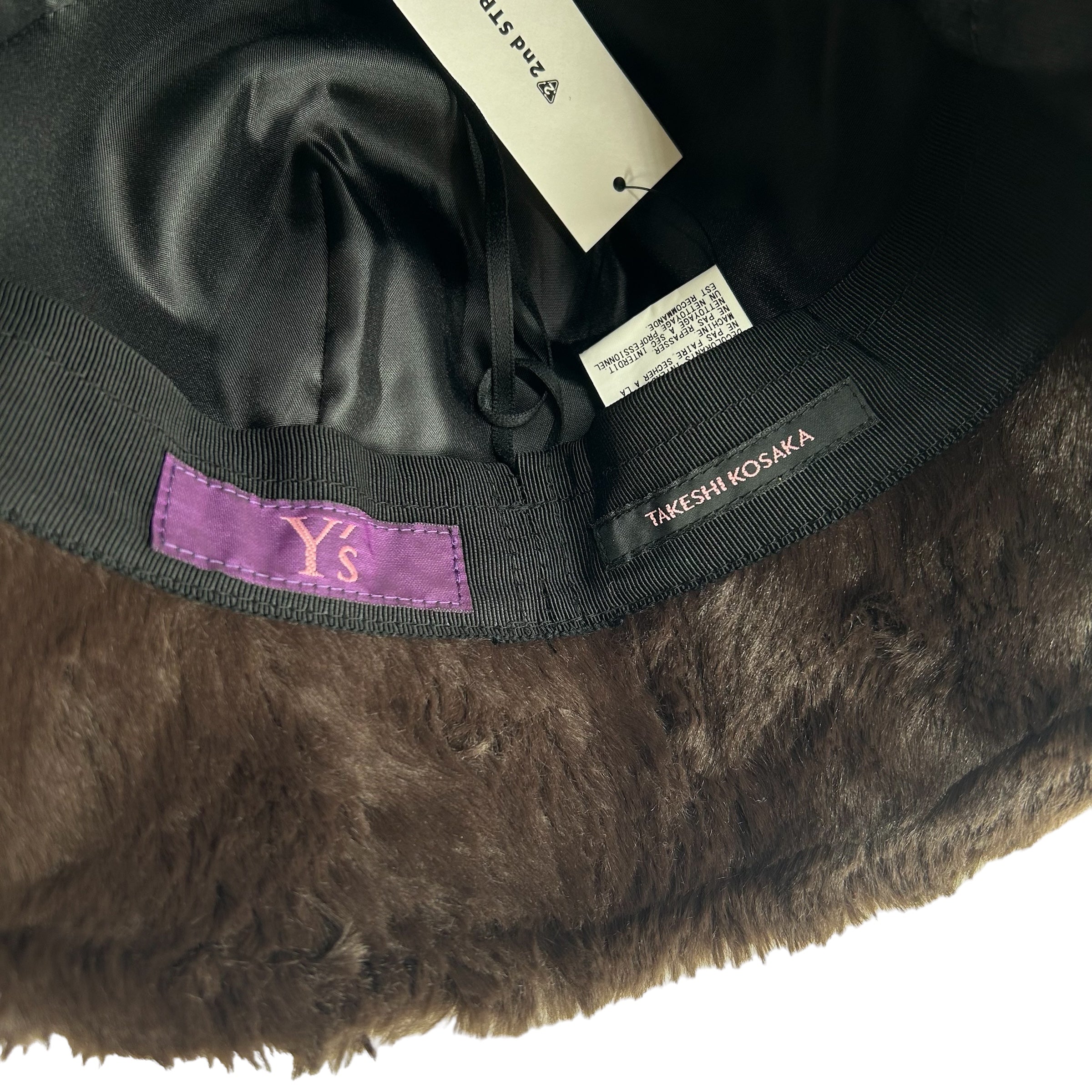 TAKESHI KOSAKA by Y's Pink Label/Hat/Brown/Polyester view 3