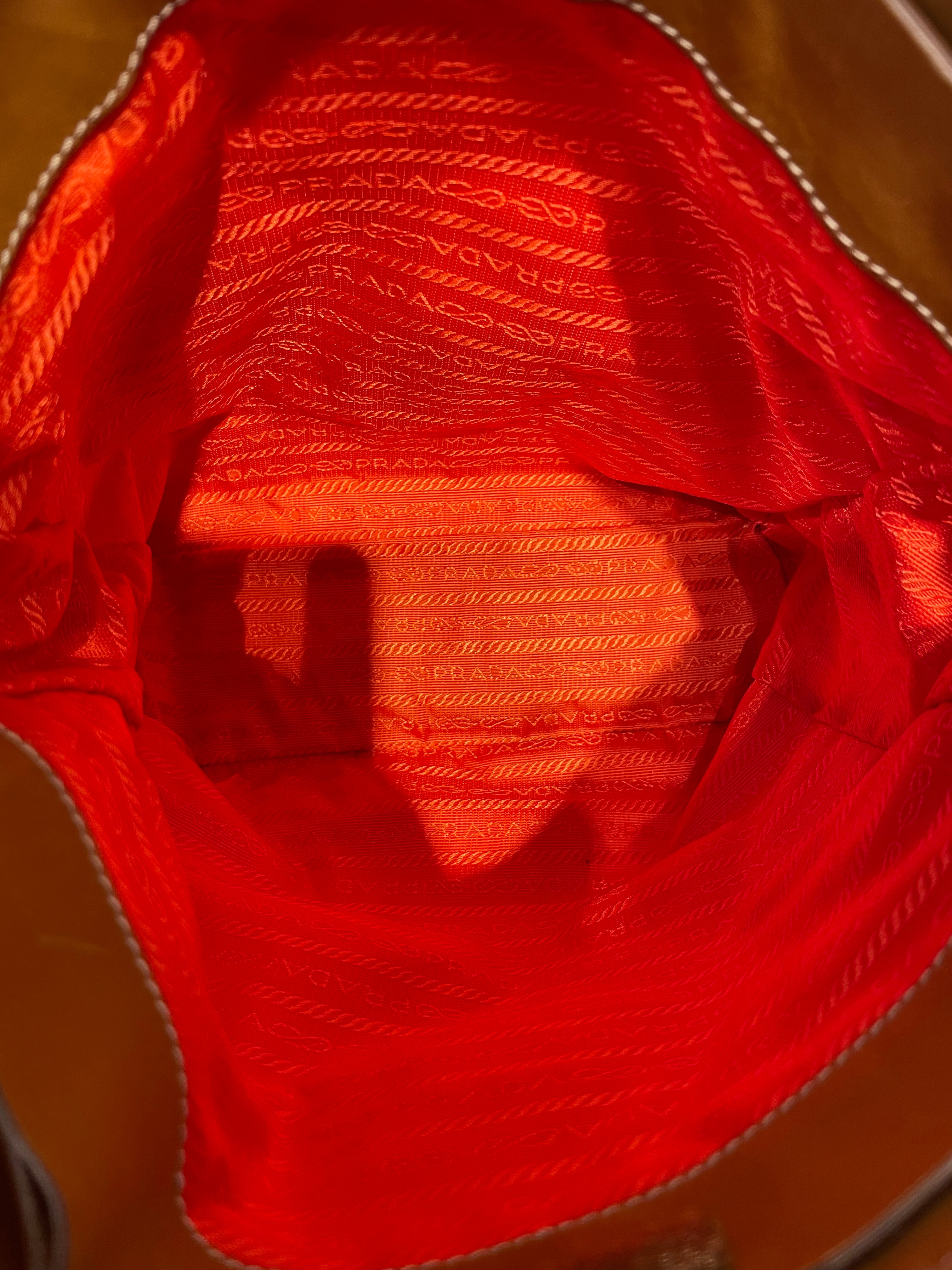 PRADA/Tote Bag/Polyester/ORN/Enameled view 7