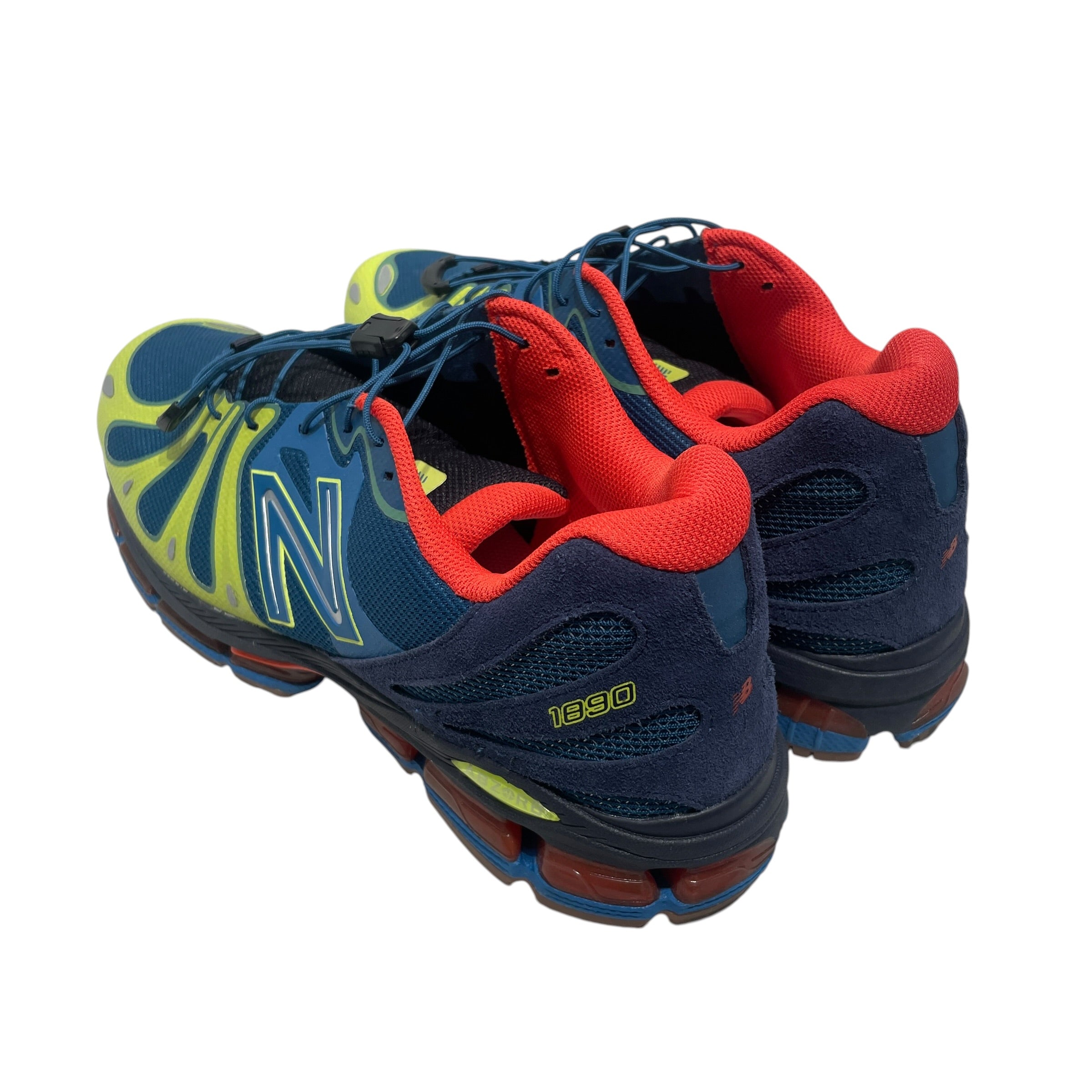 NEW BALANCE/Low-Sneakers/US 12/Cotton/GRN/1890 STEAMSONG view 2