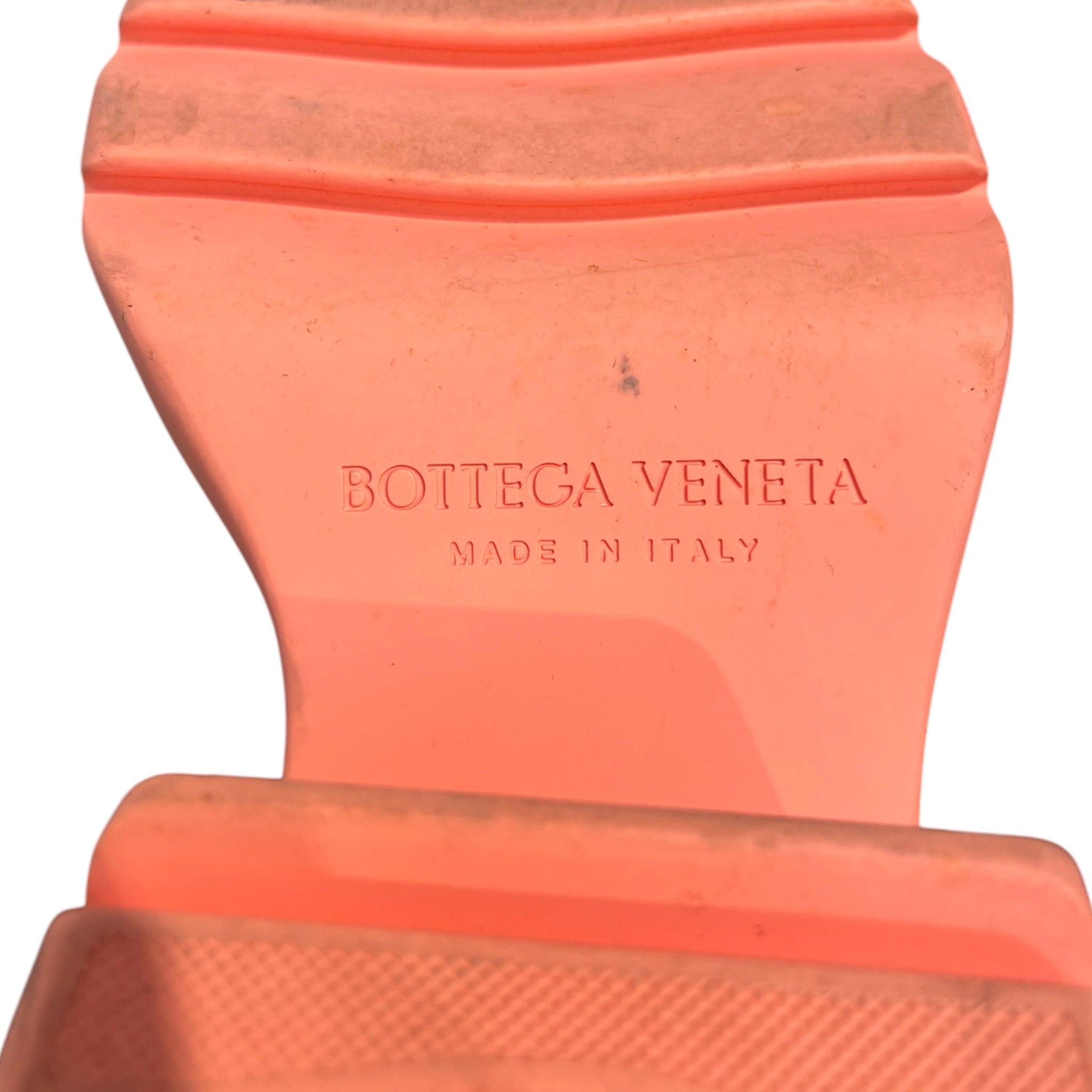 BOTTEGA VENETA/Sandals/Leather/BLK/BLACK & PINK FLASH MULES view 7