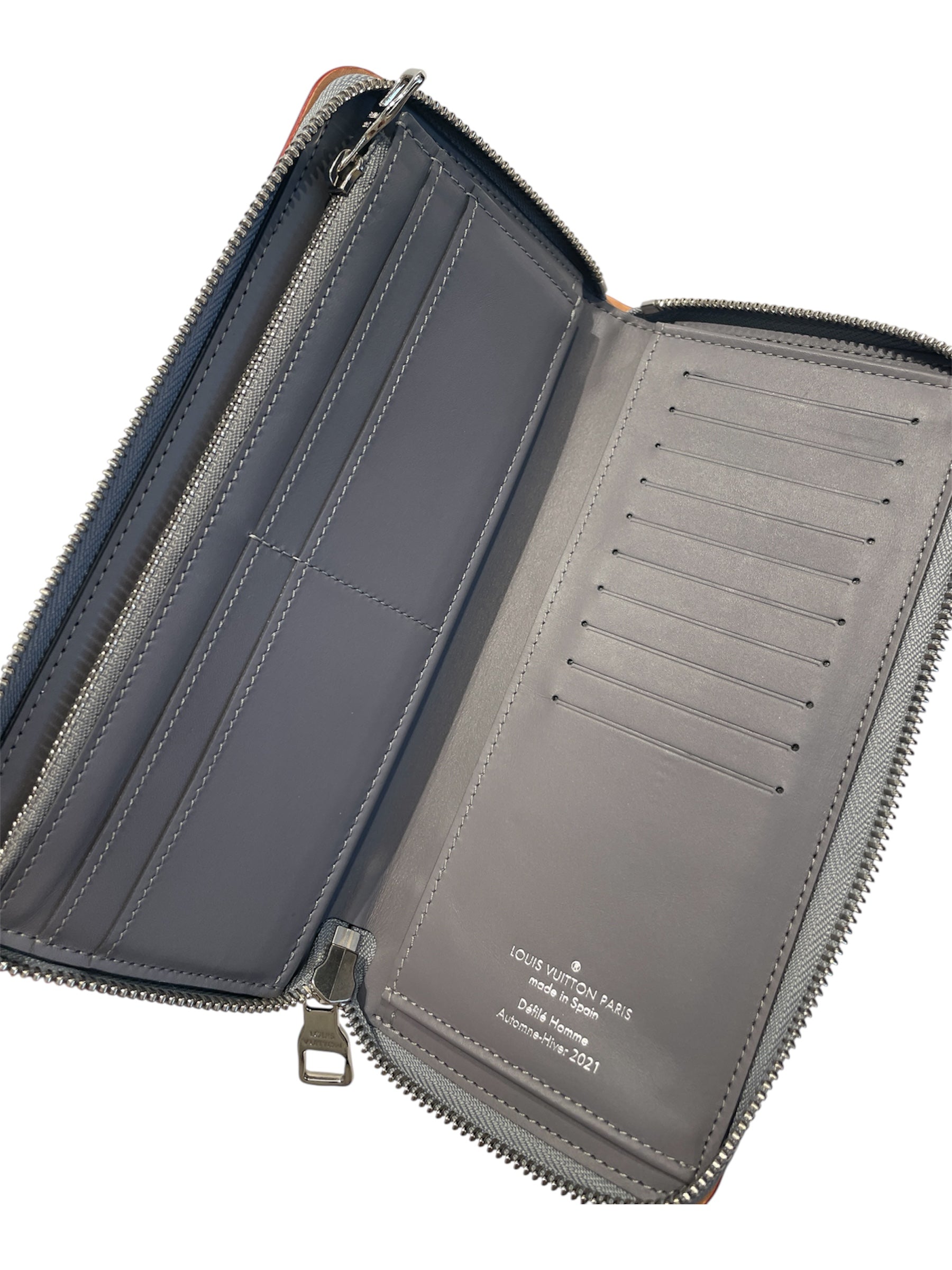 LOUIS VUITTON/Long Wallet/L/Monogram/SLV/Mirror Zippy view 4