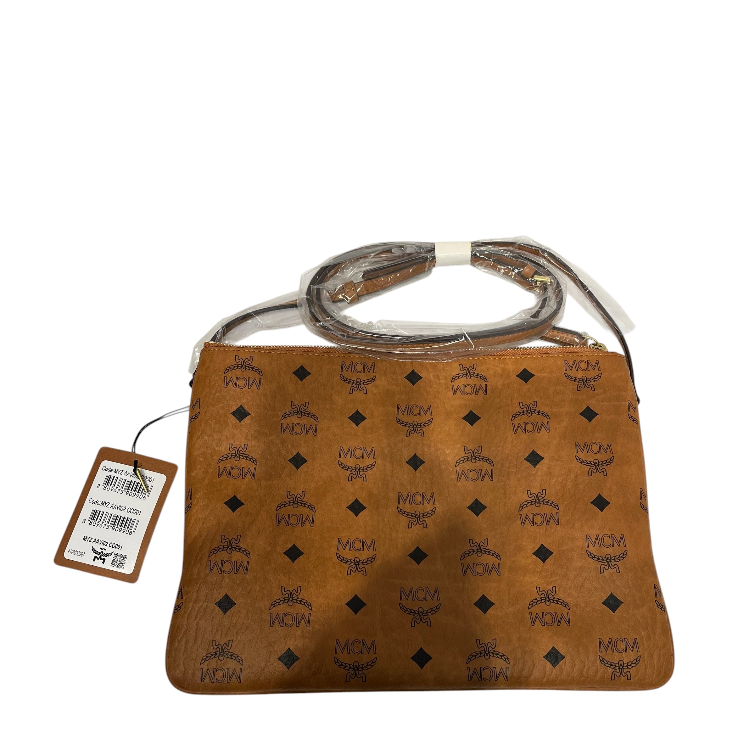 MCM/Cross Body Bag/All Over Print/CML/crossbody pouch in visetos view 1