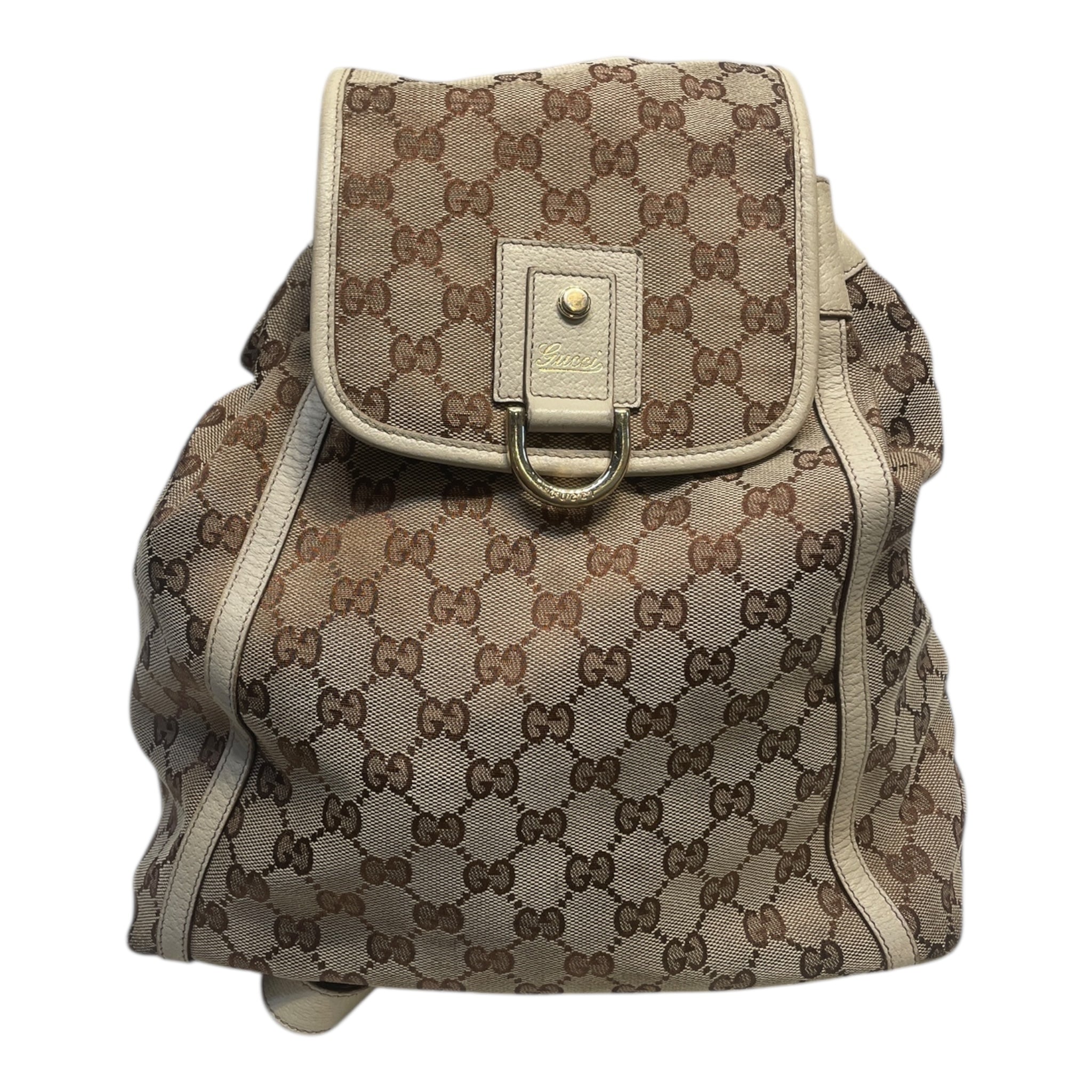 GUCCI/Backpack/Monogram/Cotton/BEG/GUCCI ABBEY BACKPACK view 1