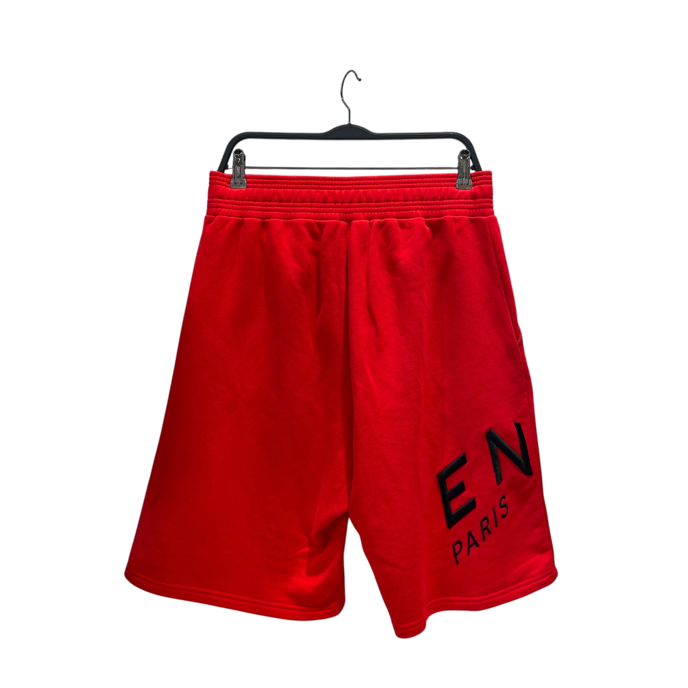 GIVENCHY/Shorts/L/Cotton/RED/BLACK CRAZY WORD LOGO view 1