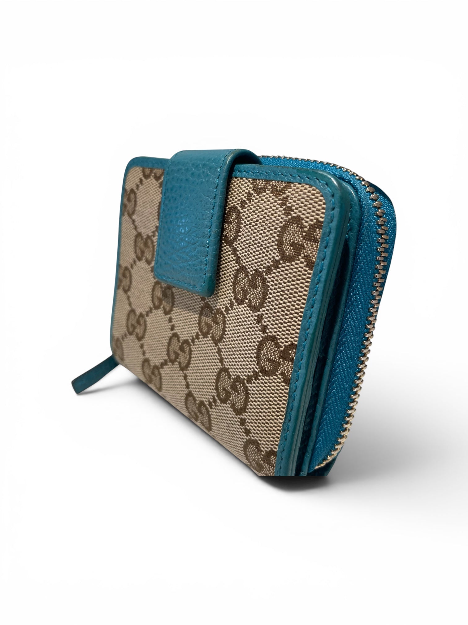GUCCI/Bifold Wallet/BEG/L's/Canvas Compact view 4