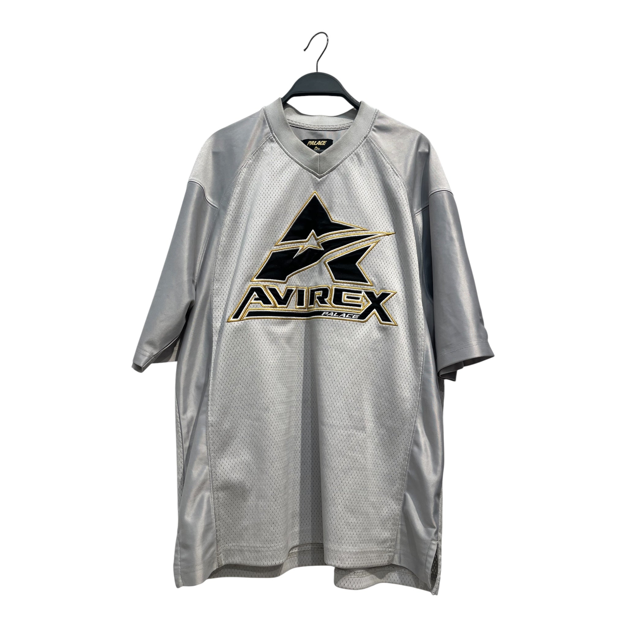AVIREX/PALACE/T-Shirt/M/Polyester/GRY/jersey view 1