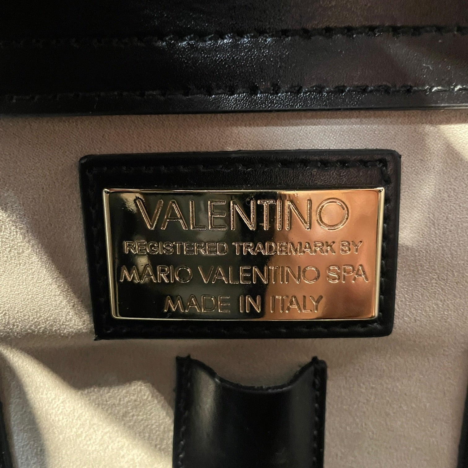 VALENTINO/Tote Bag/Leather/BLK/victoria lavoro by mario view 5