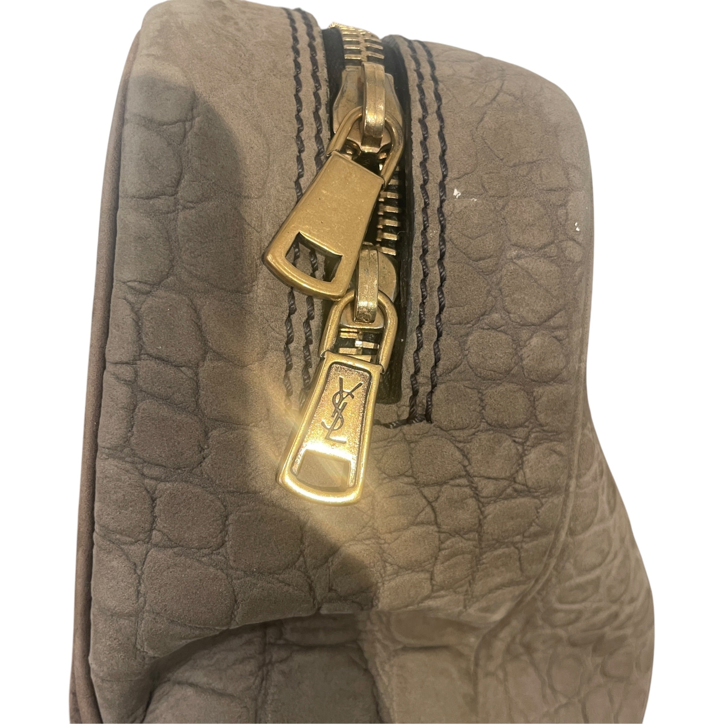 YVES SAINT LAURENT/Hand Bag/Leather/GRY/X679WCQ view 7