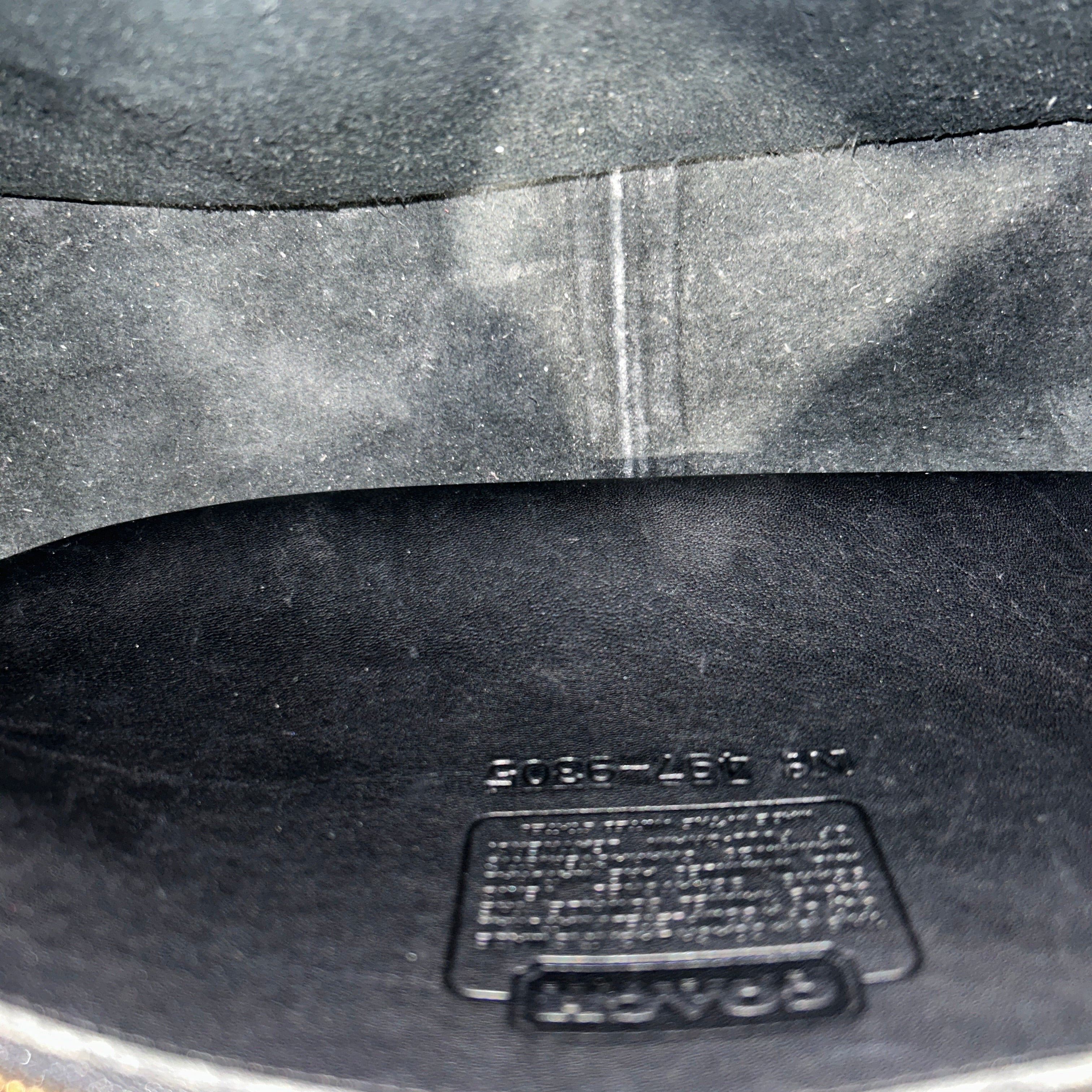 COACH/Hand Bag/Leather/BLK/VTG CLASSIC HOBO view 4