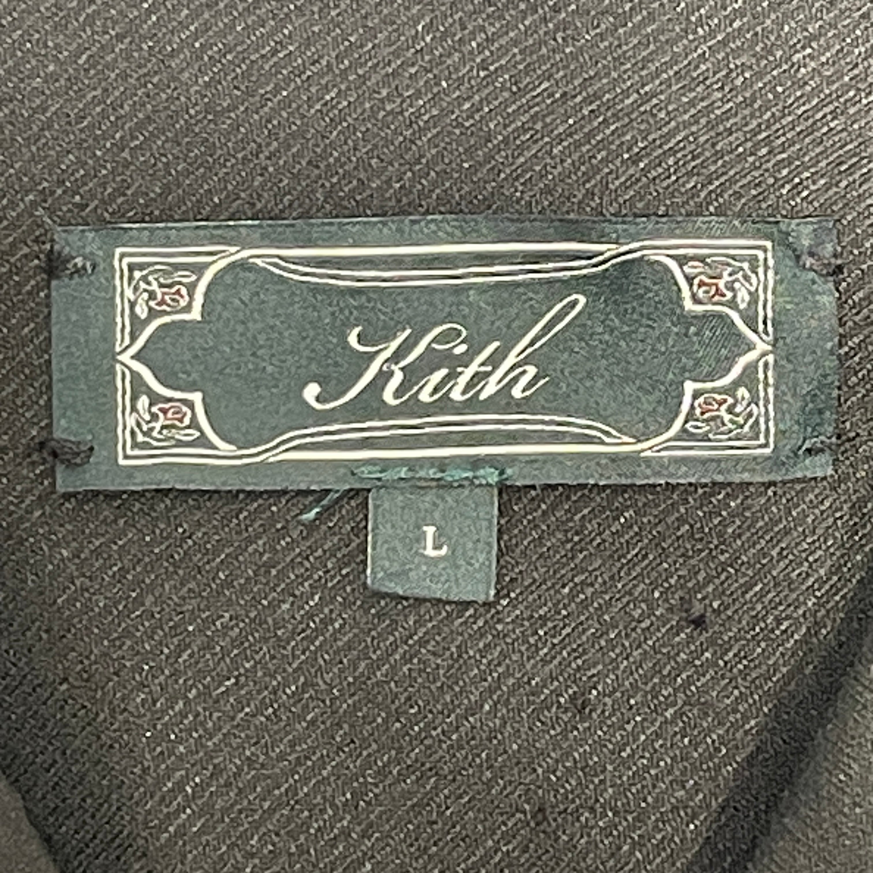 KITH/LS Shirt/L/Acrylic/BLK/ view 3