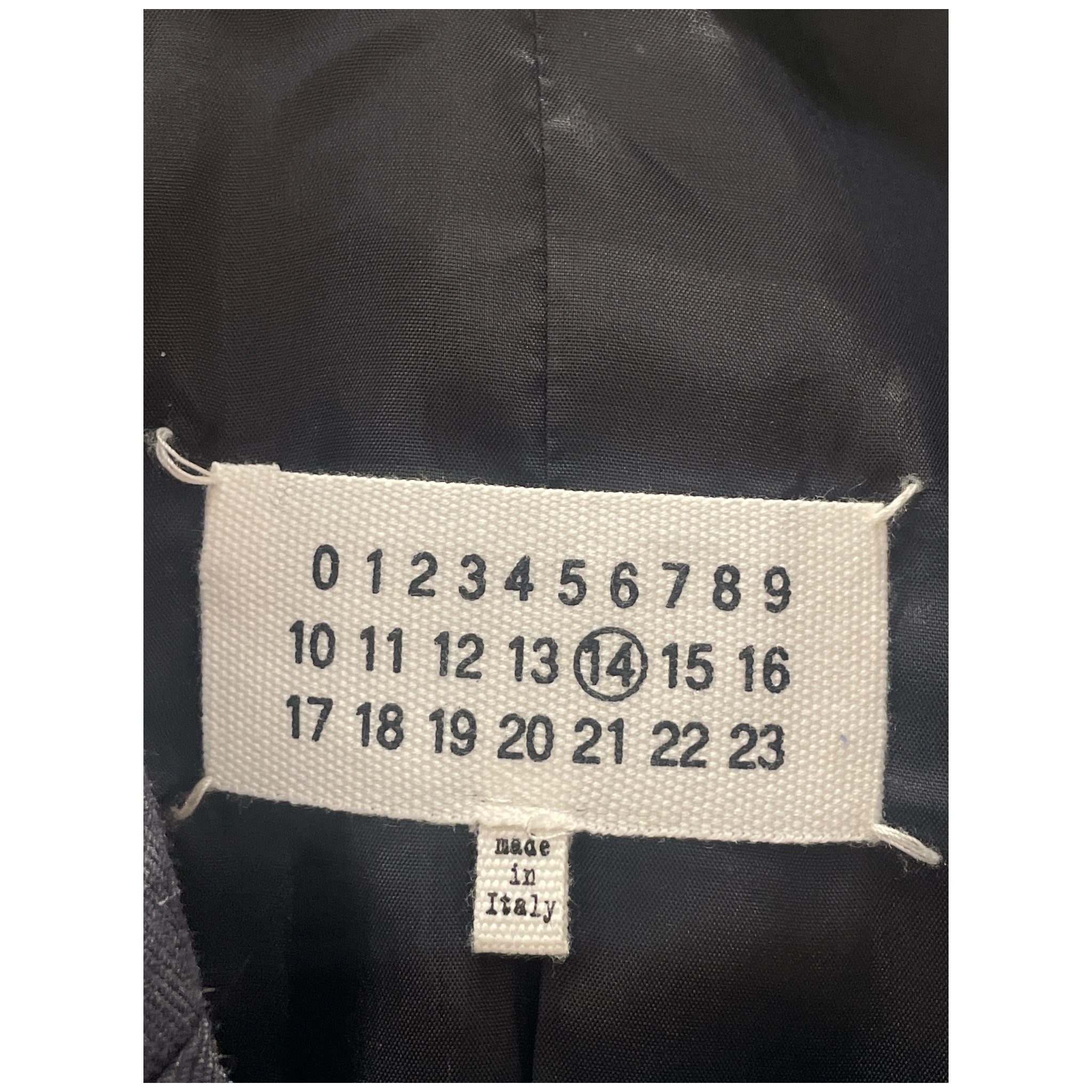 Maison Margiela/Tailored Jkt/XL/NVY/Buckle Blazer view 3