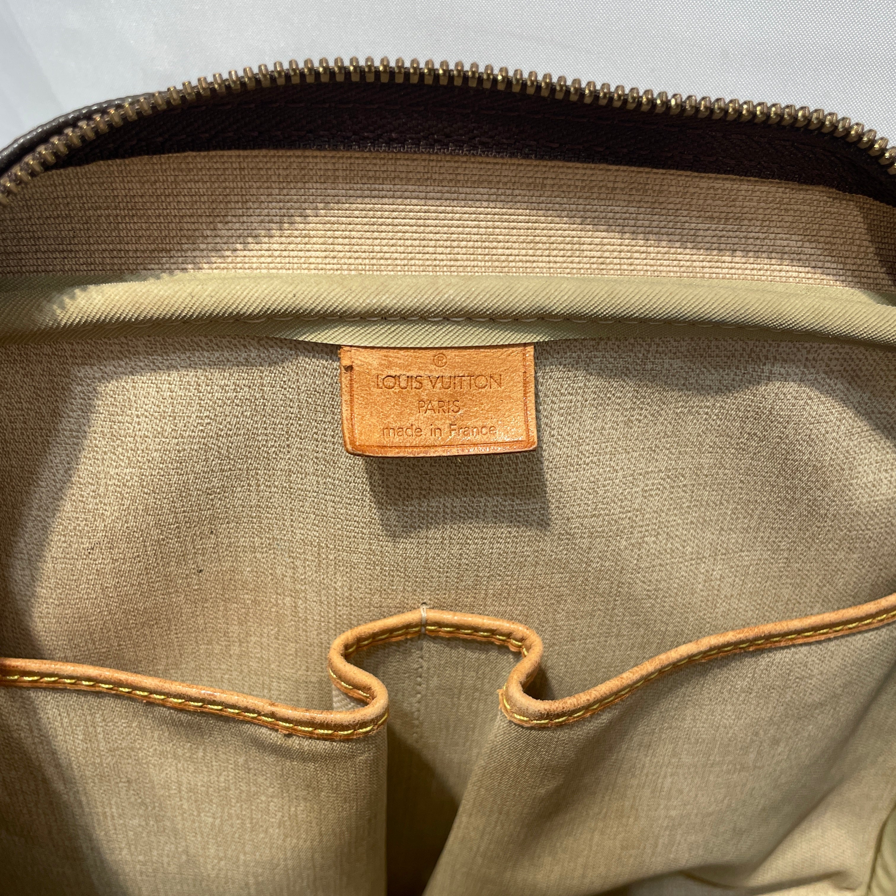 LOUIS VUITTON/Hand Bag/Monogram/Leather/BRW/Deauville Monogram view 6
