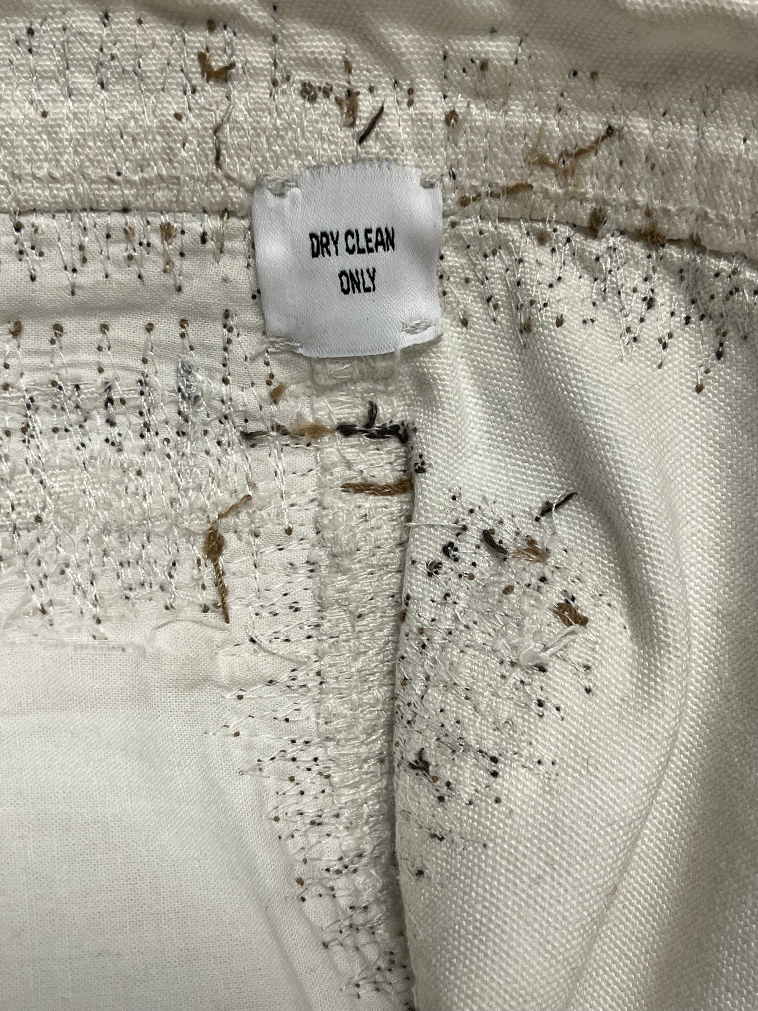 EARTHLING VIP/Carpenter Pants/34/Denim/WHT/EMBROIDERED CARPENTER PANTS view 4