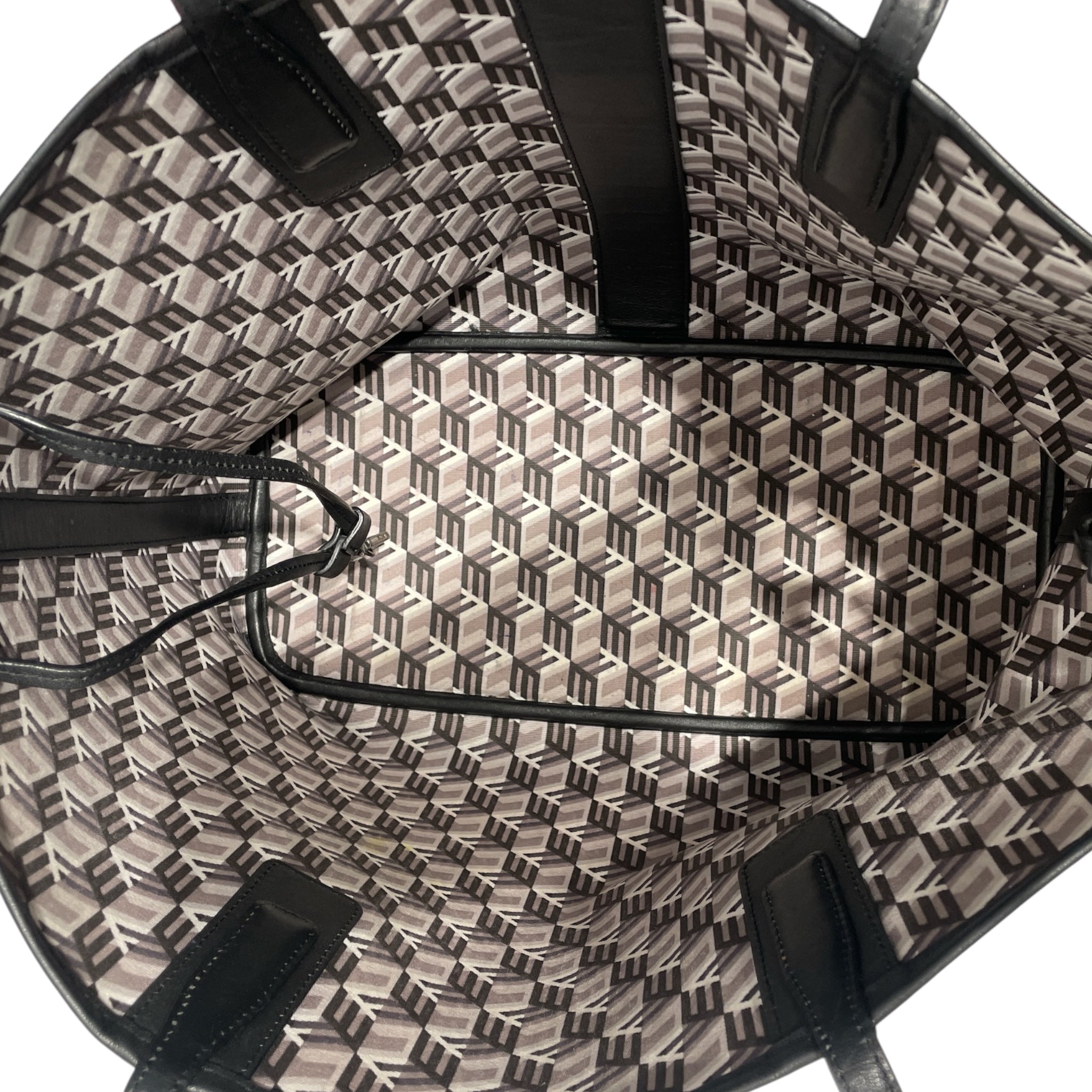 MCM/Tote Bag/Monogram/Leather/BLK/ view 3