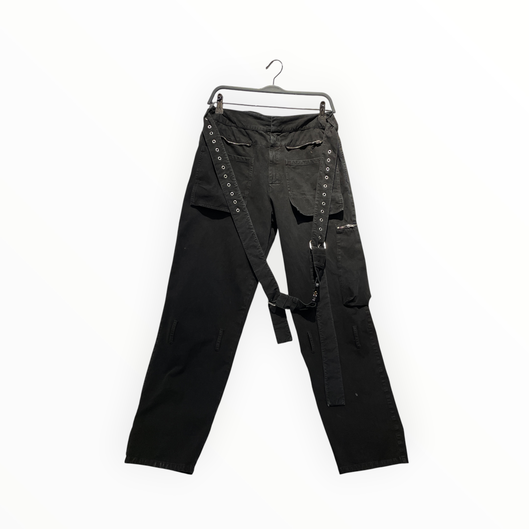 1017 ALYX 9SM(ALYX)/Skinny Pants/48/Cotton/BLK/ view 1