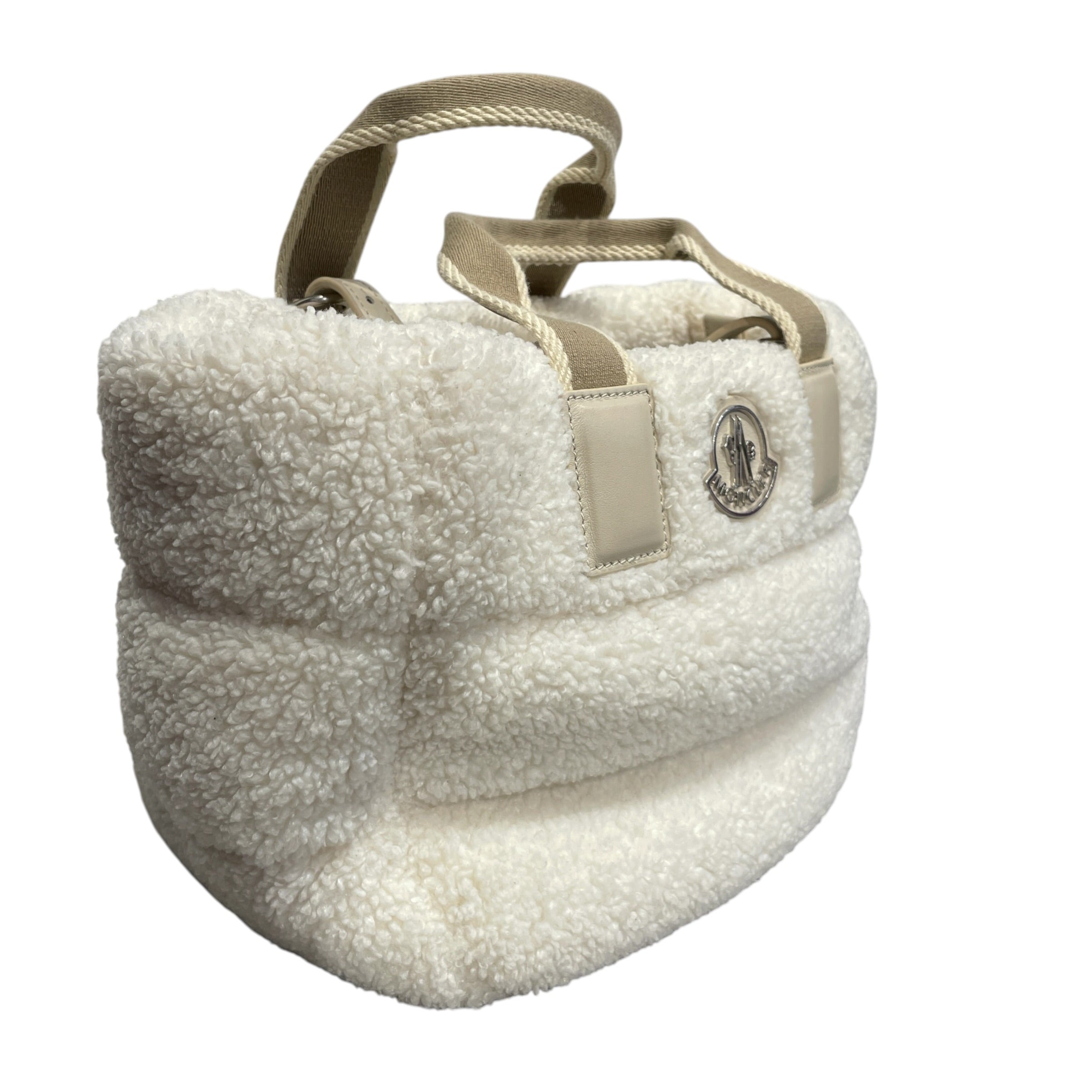 MONCLER/Cross Body Bag/Fake Fur/WHT/ view 4