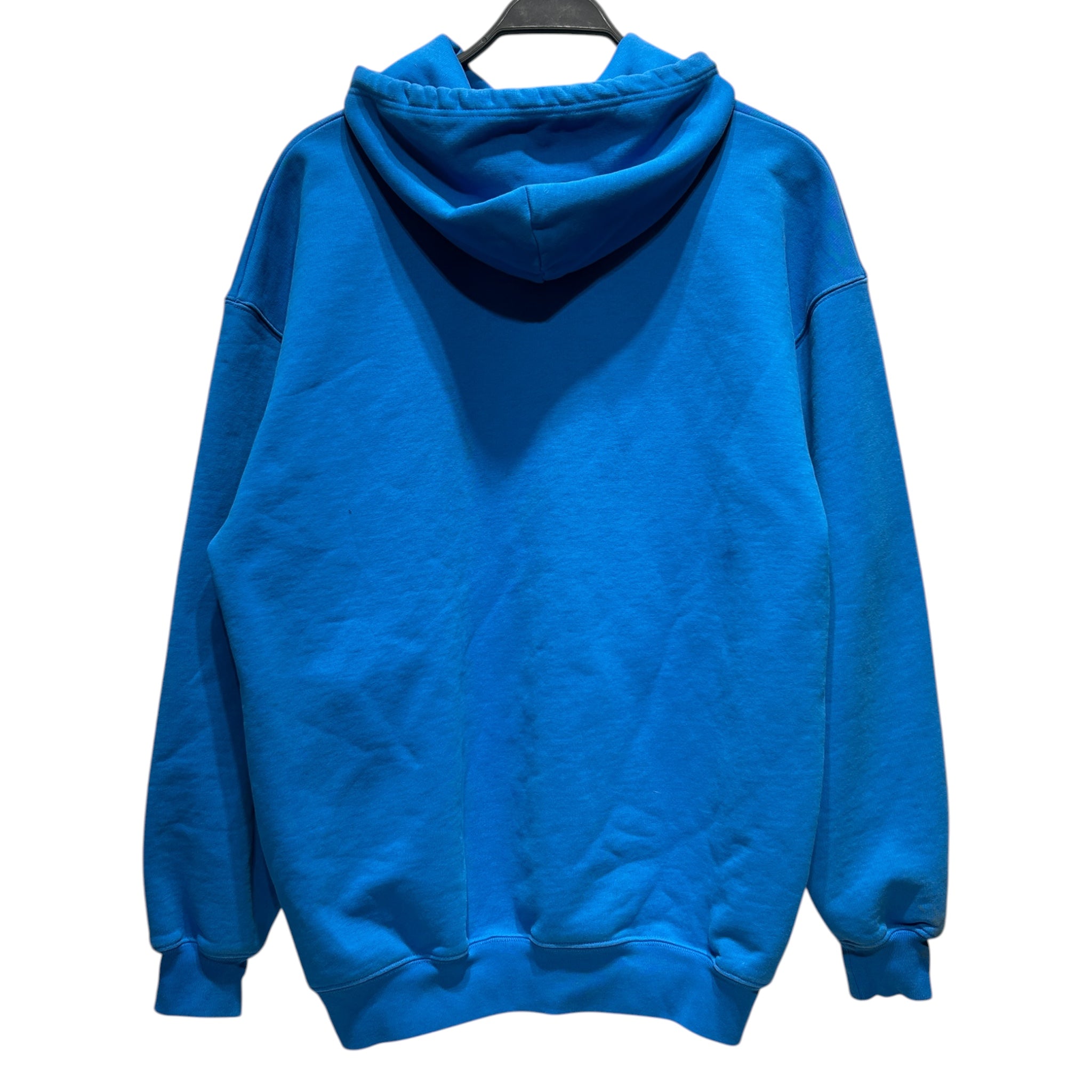 BALENCIAGA/Hoodie/S/Cotton/BLU/LOWERCASE CHEST LOGO view 2