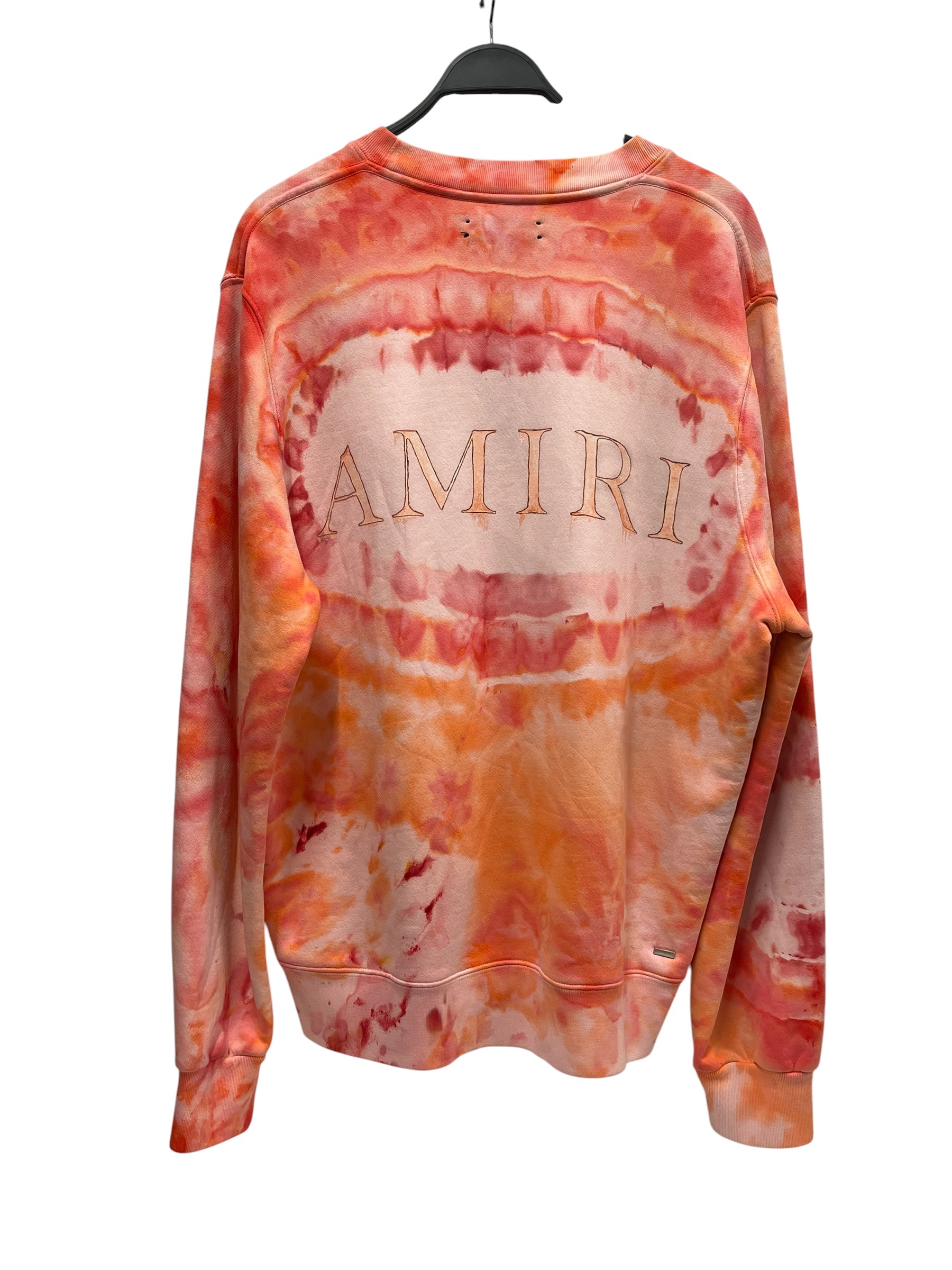 AMIRI/Sweatshirt/L/Graphic/Cotton/PNK/Pullover/TIE DYE W/ LOGO PRINT view 2