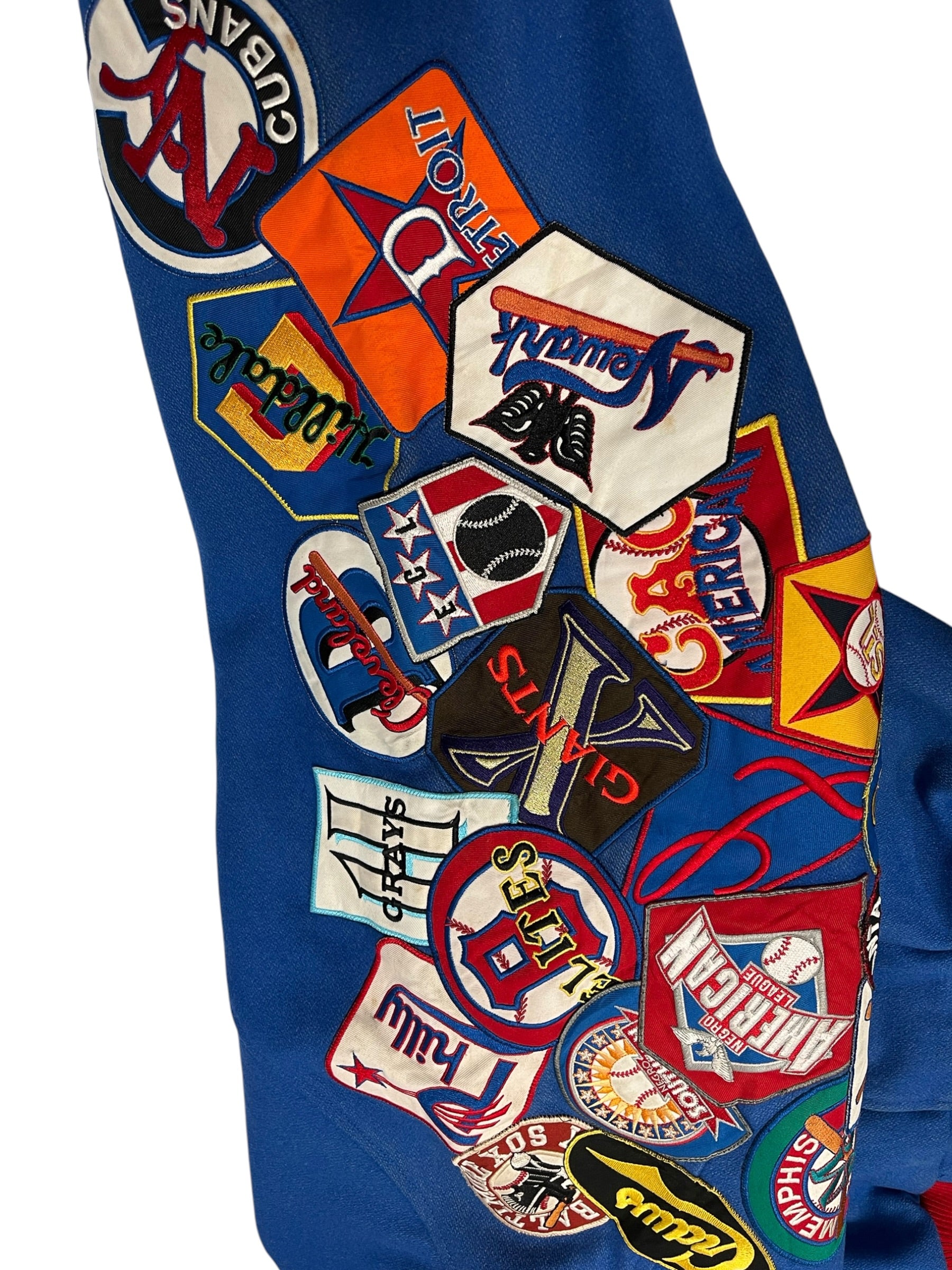 NO BRAND/Baseball Jkt/Navy/Polyester/ view 3