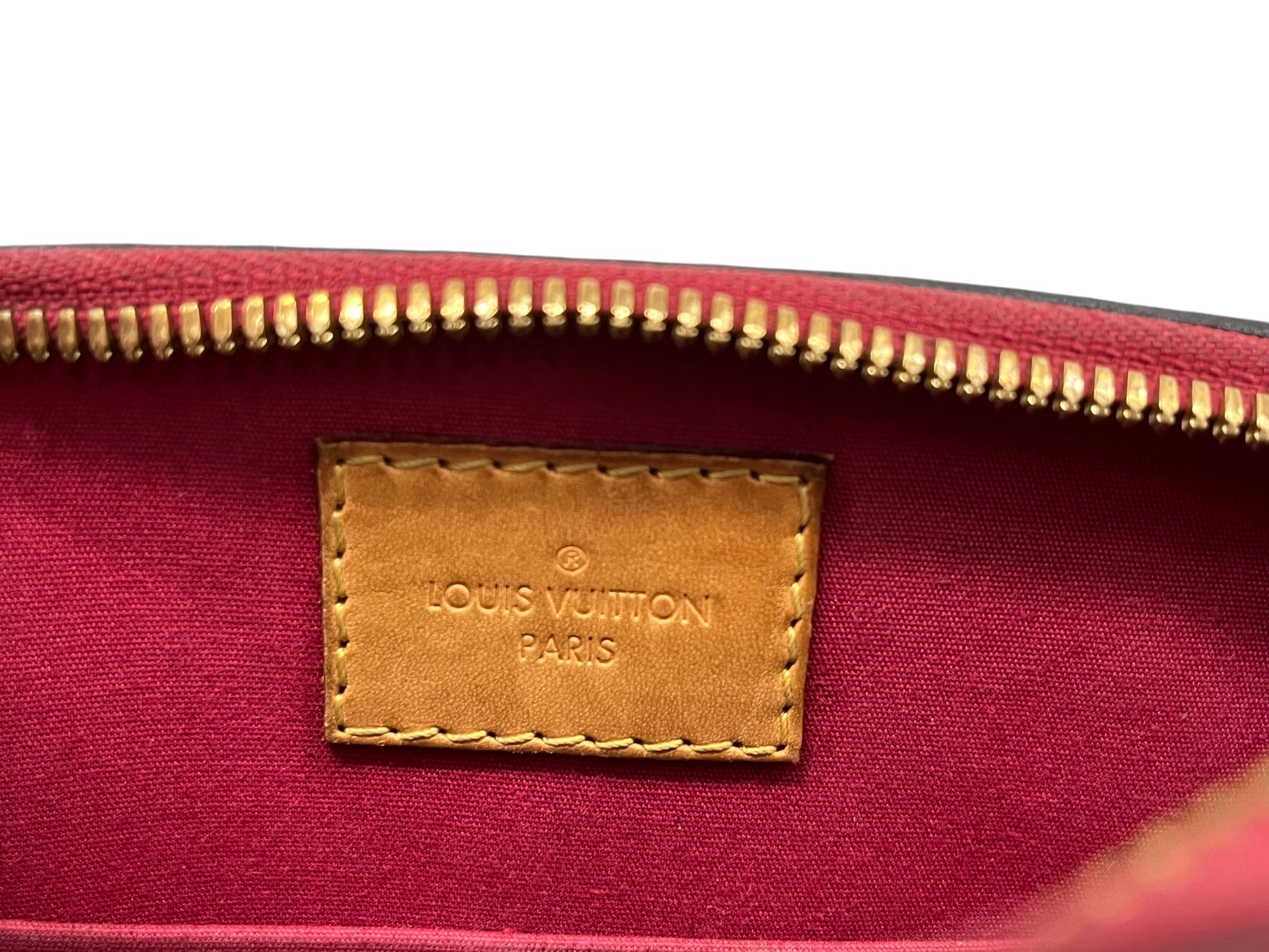 LOUIS VUITTON/Hand Bag/Monogram/Leather/RED/ALMA HAND BAG view 5