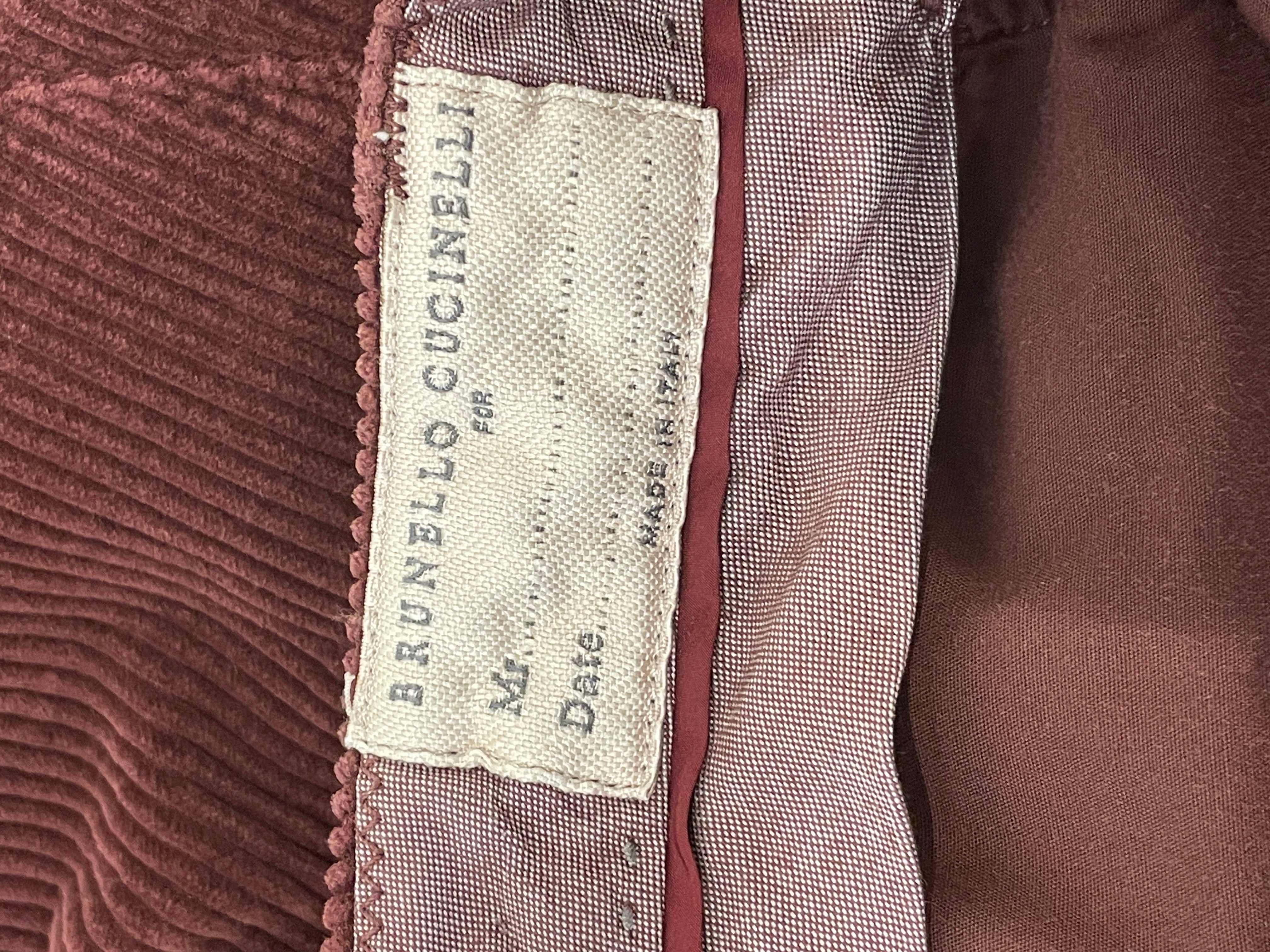 BRUNELLO CUCINELLI/Cargo Pants/48/Corduroy/BRD/ view 3