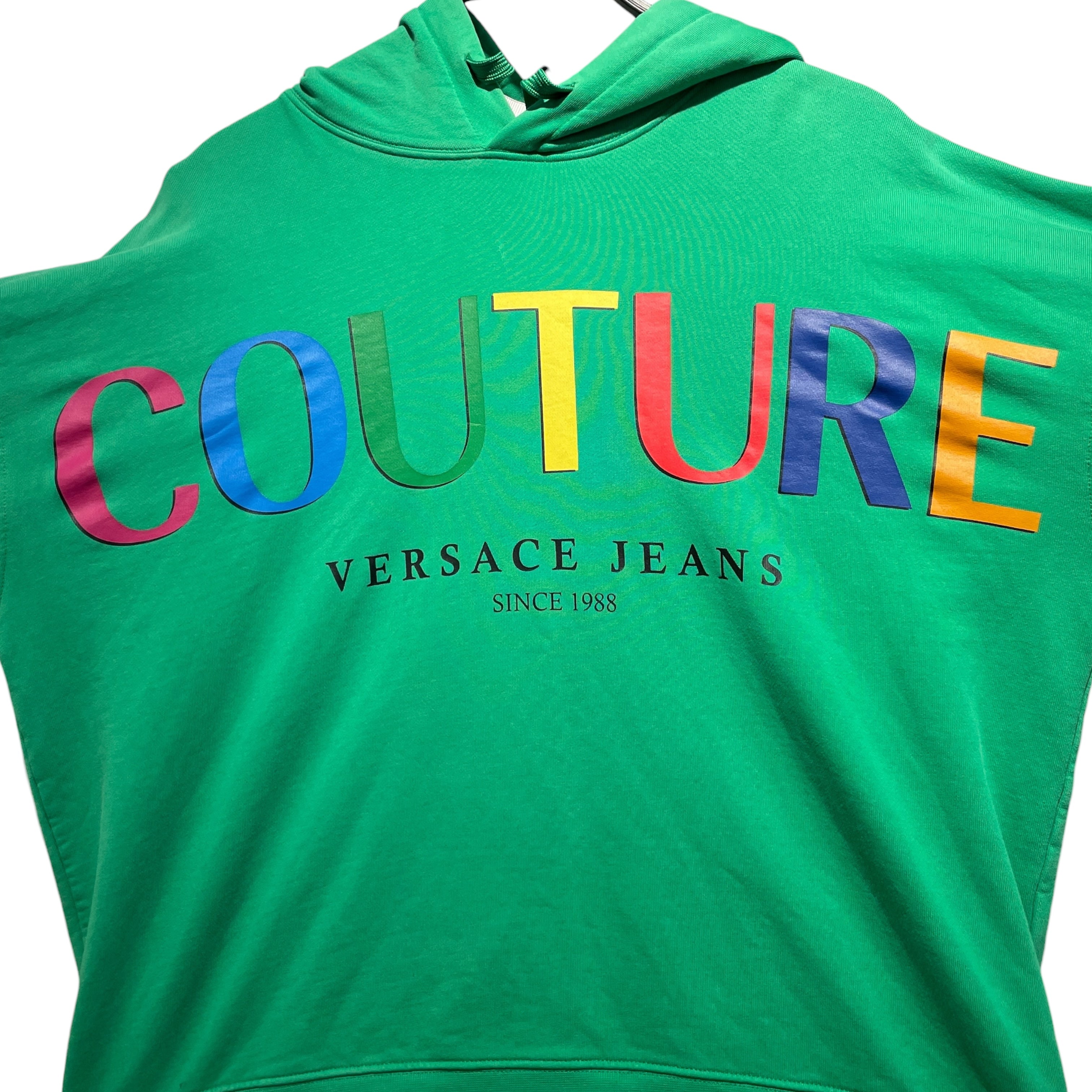 VERSACE/Hoodie/L/Cotton/GRN/ view 6