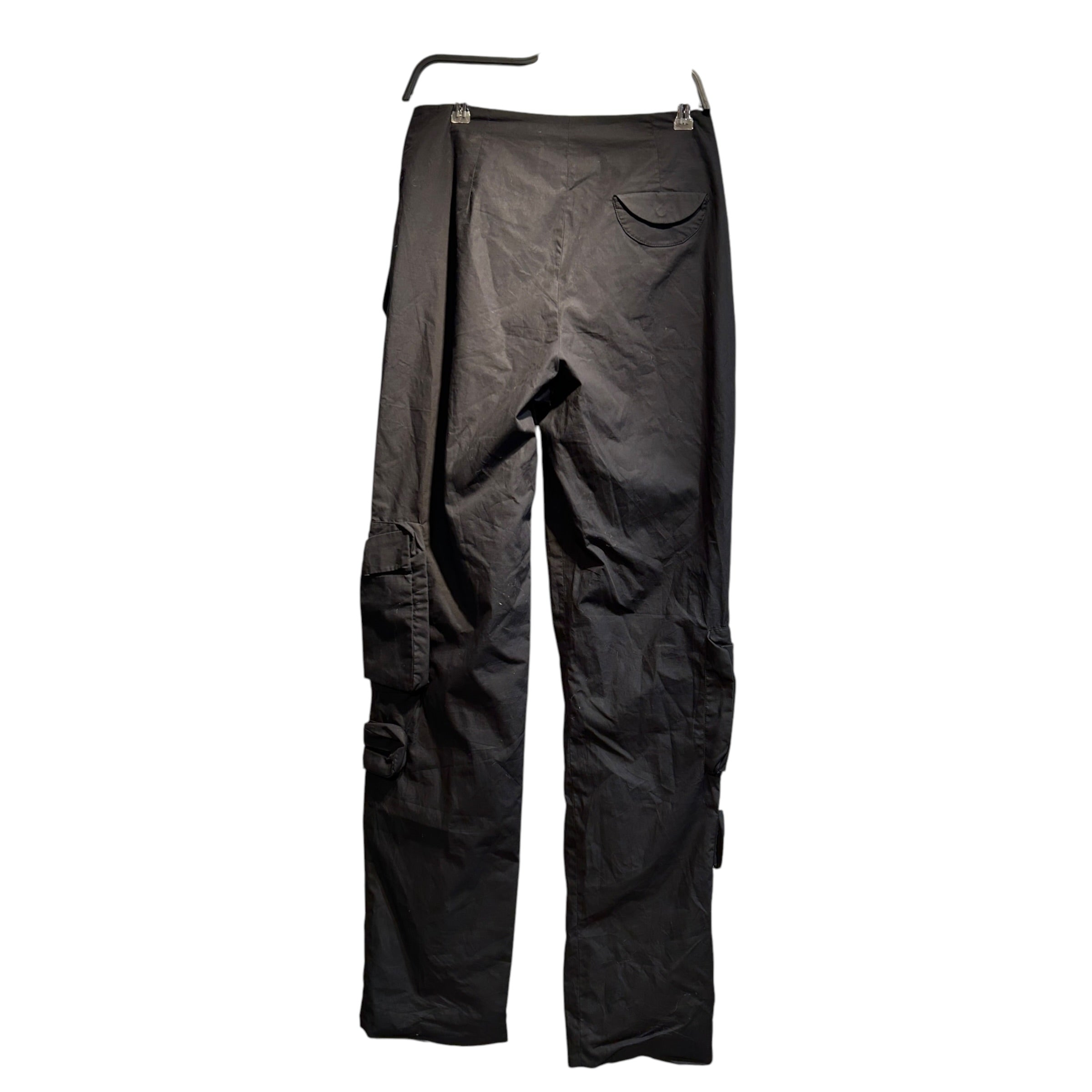 ORSEUND IRIS/Straight Pants/M/Nylon/BLK/Cargo Pants view 2