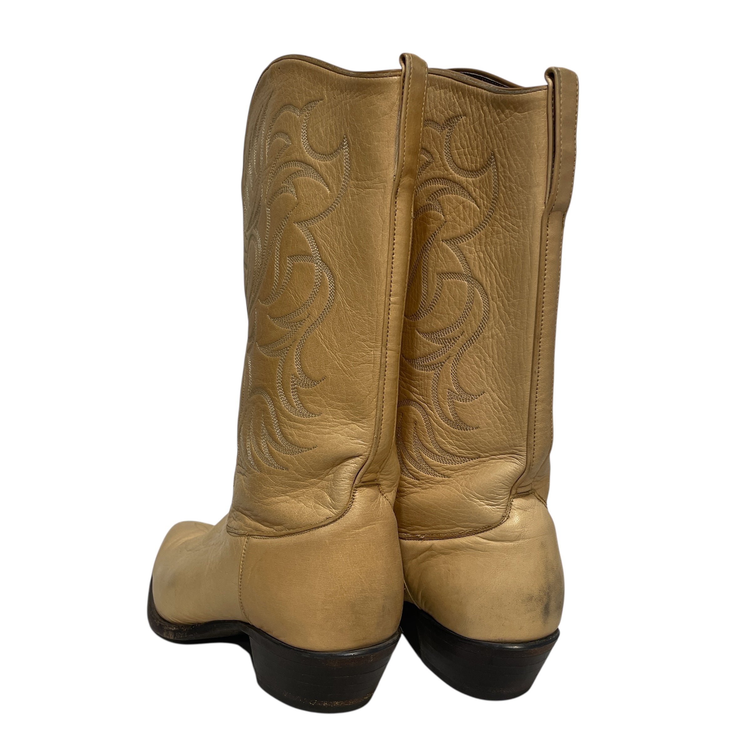 TONY LAMA/Cowboy Boots/US 8/Leather/CRM/ view 2