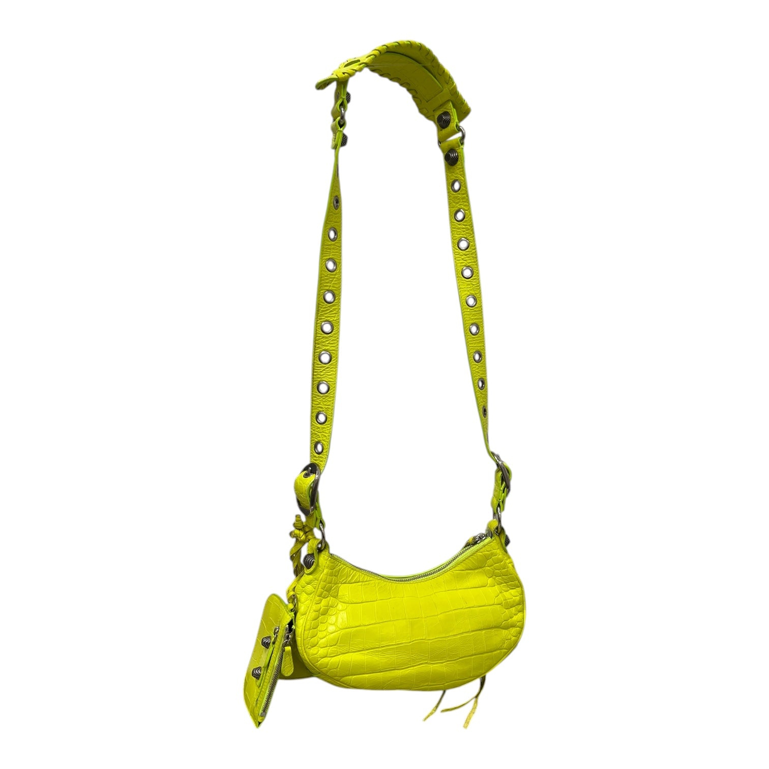 BALENCIAGA/Cross Body Bag/Leather/GRN/NEO CAGOLE view 2