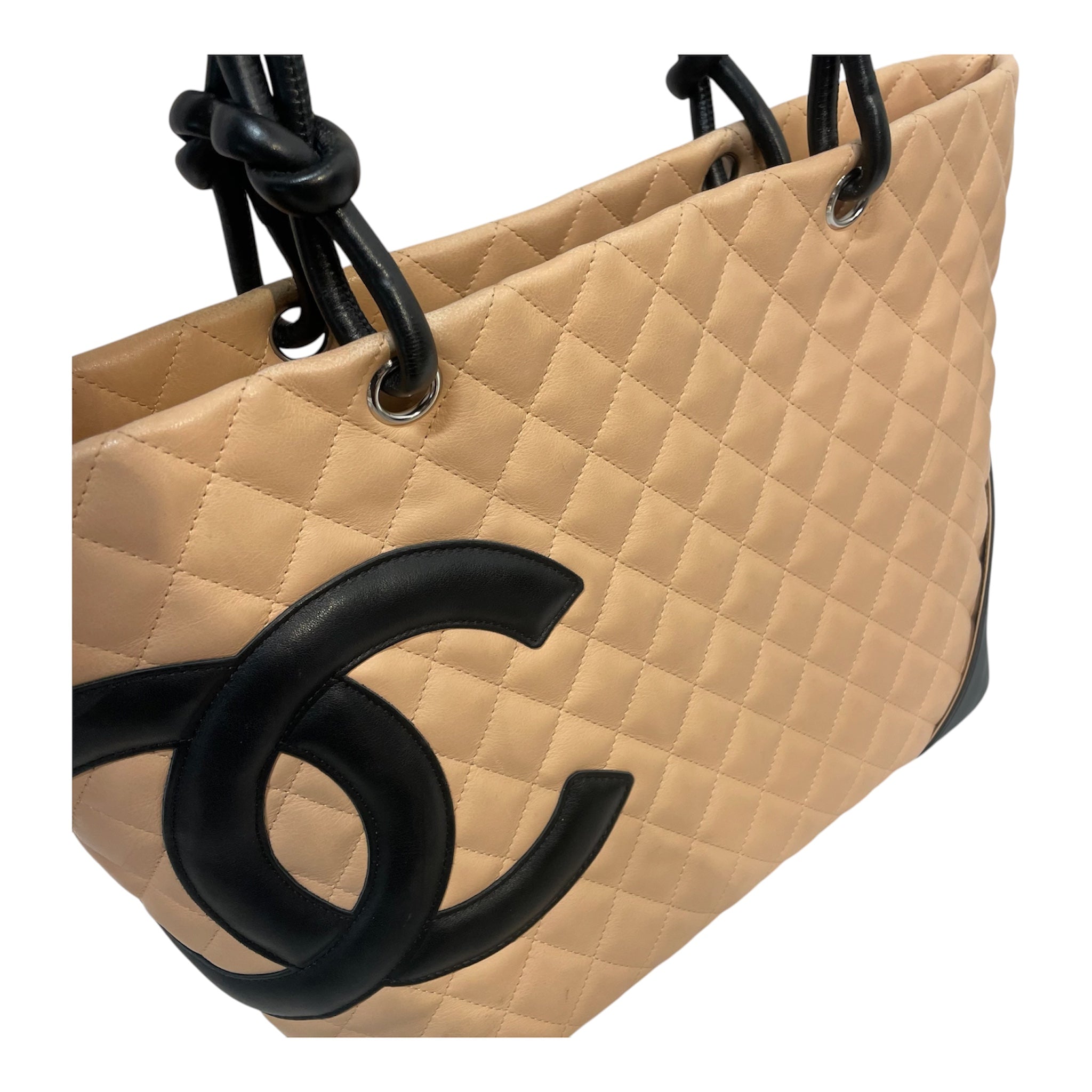 CHANEL/Tote Bag/Leather/BEG/cambon large view 5