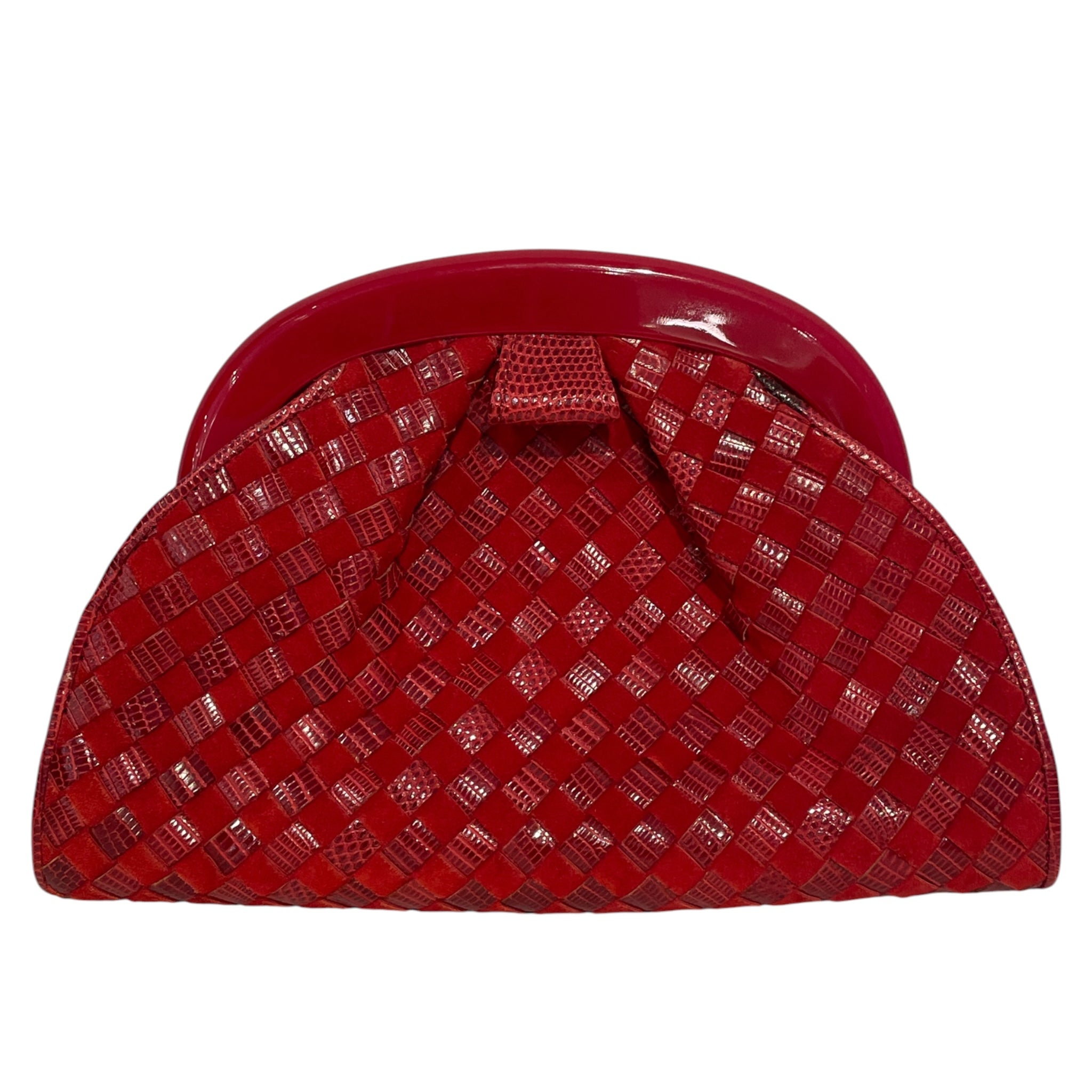 BOTTEGA VENETA/Clutch Bag/Leather/RED/26BT76 view 1