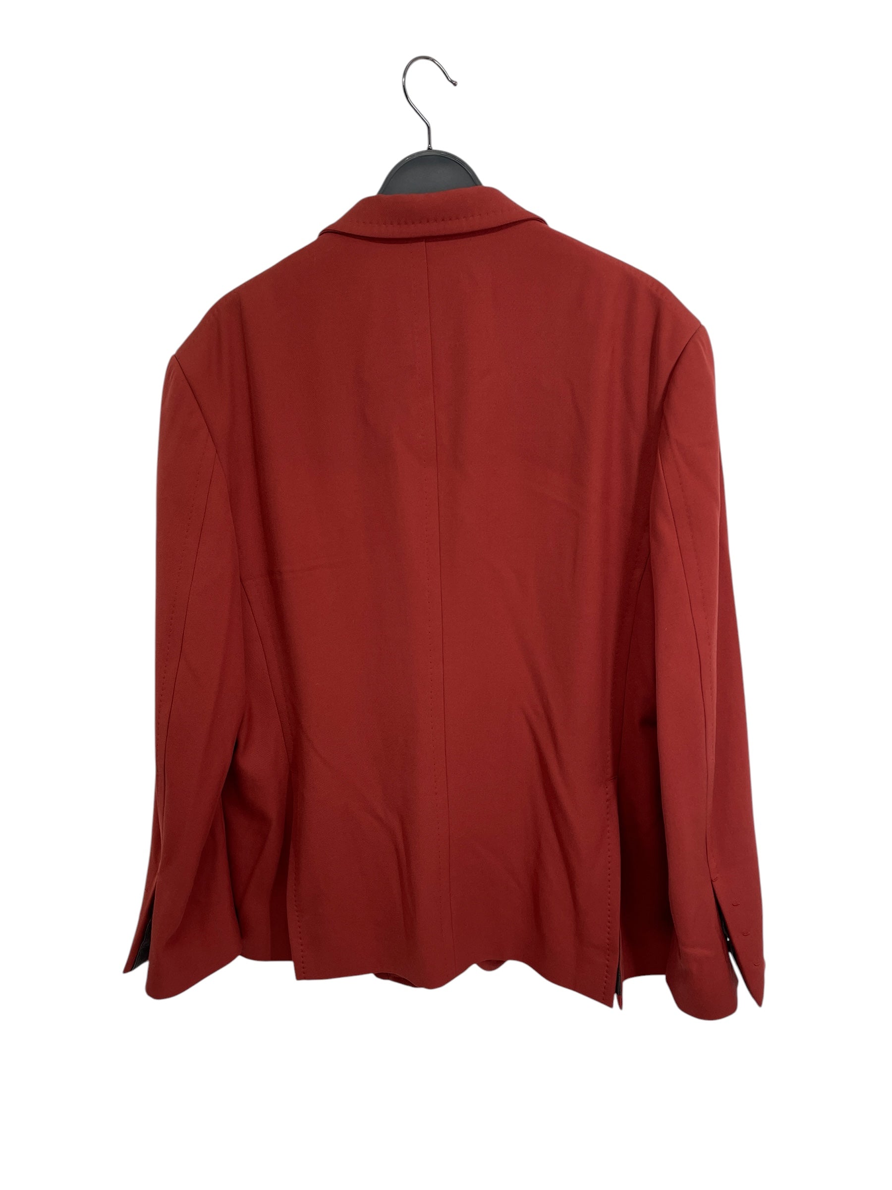 Salvatore Ferragamo/Coat/Cotton/RED/BLAZER\DBL POCKETS view 3
