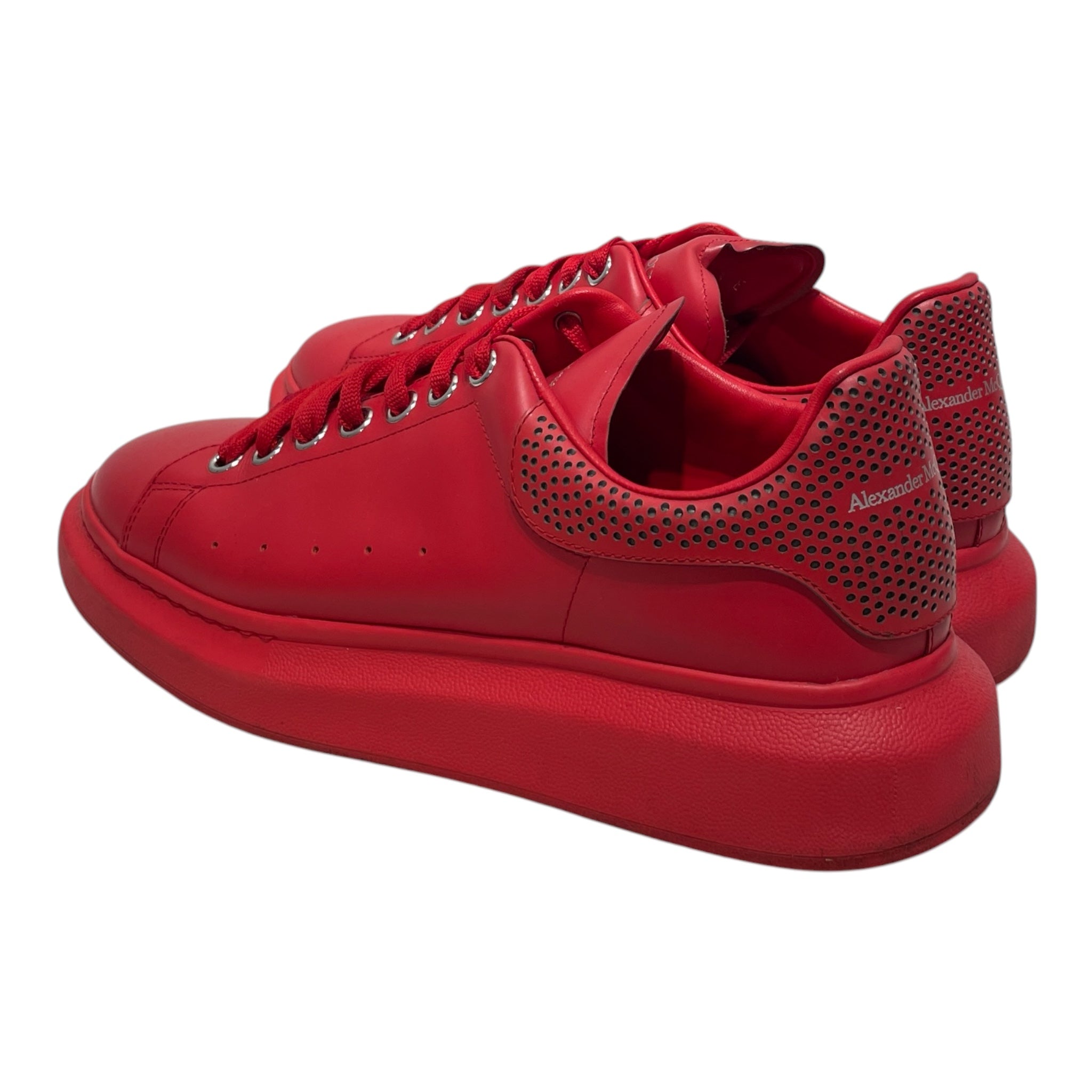 Alexander McQueen/Low-Sneakers/EU 43/Leather/RED/ view 2