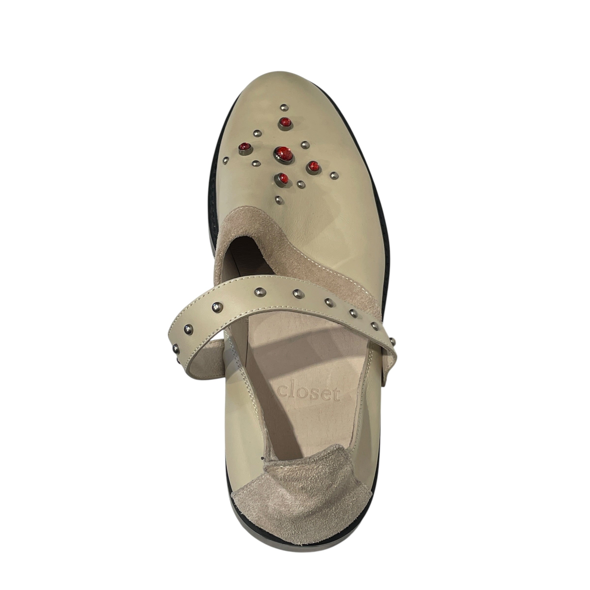 ROTTEN CLOSET/Loafers/EU 43/Leather/CRM/BIJOU LOAFER view 3