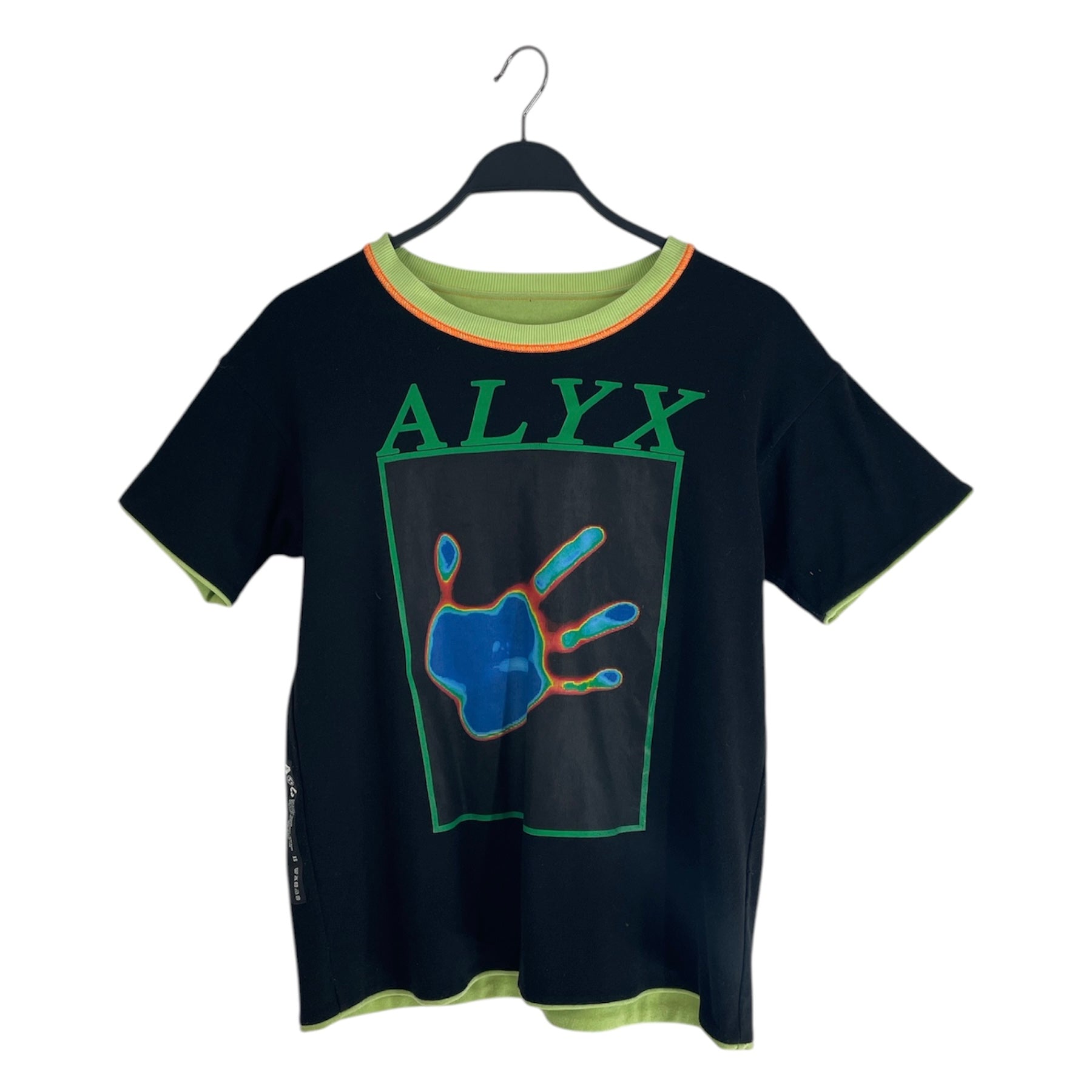 1017 ALYX 9SM(ALYX)/T-Shirt/M/Cotton/BLK/Graphic/THERMAL HAND\PUFF view 1