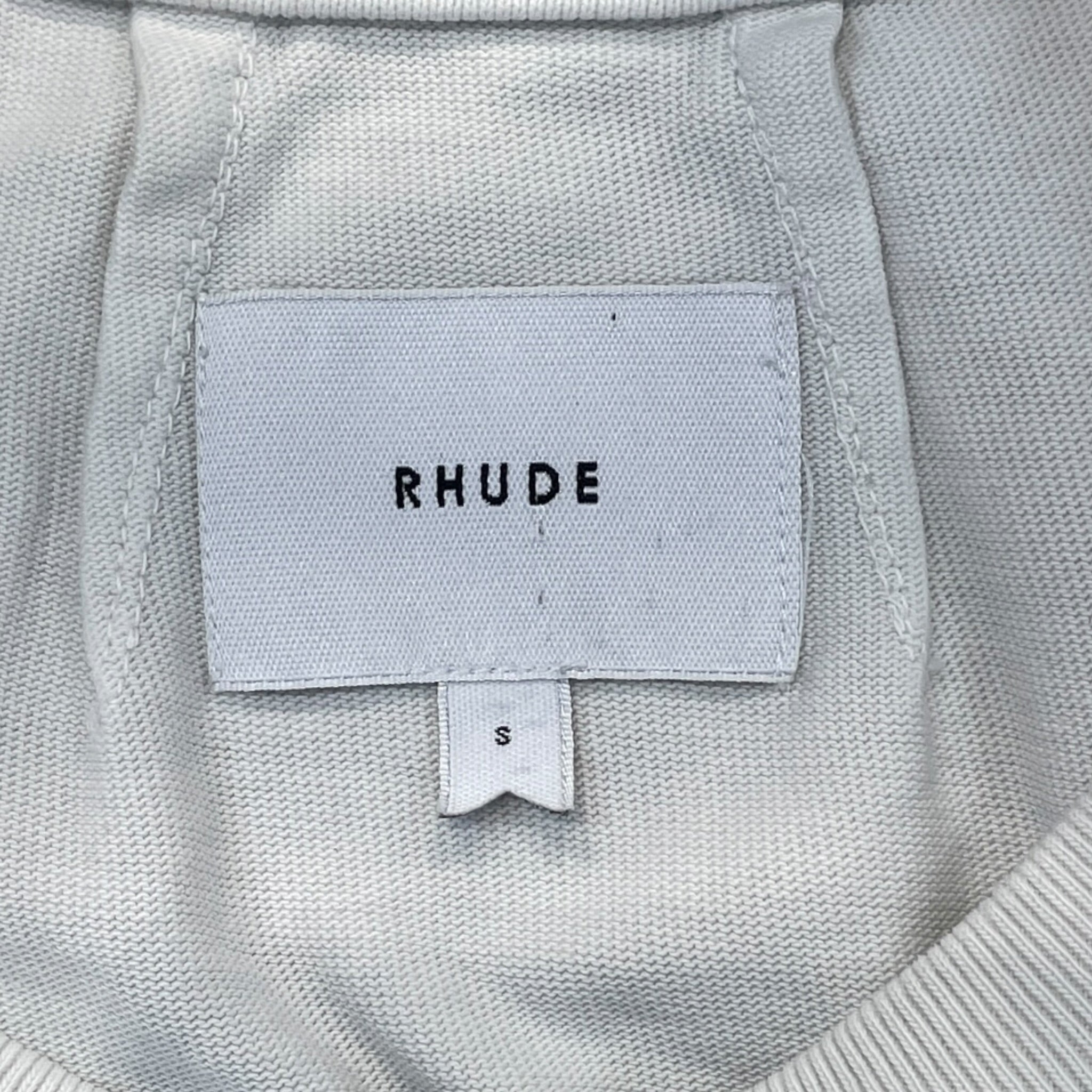 RHUDE/RHUDE/T-Shirt/S/Cotton/WHT/ view 3