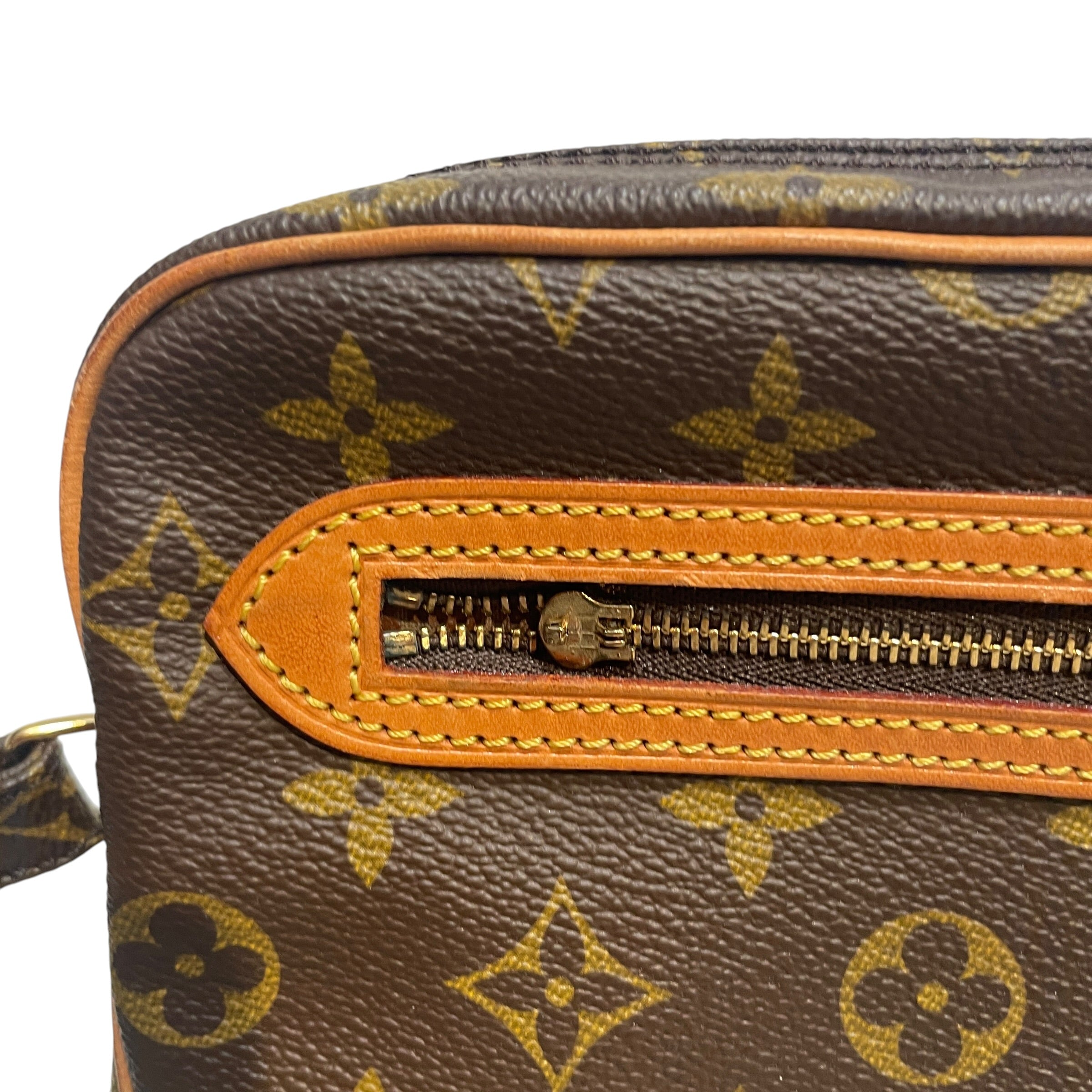 LOUIS VUITTON/Bag/Monogram/Leather/BRW/toiletry Bag view 6