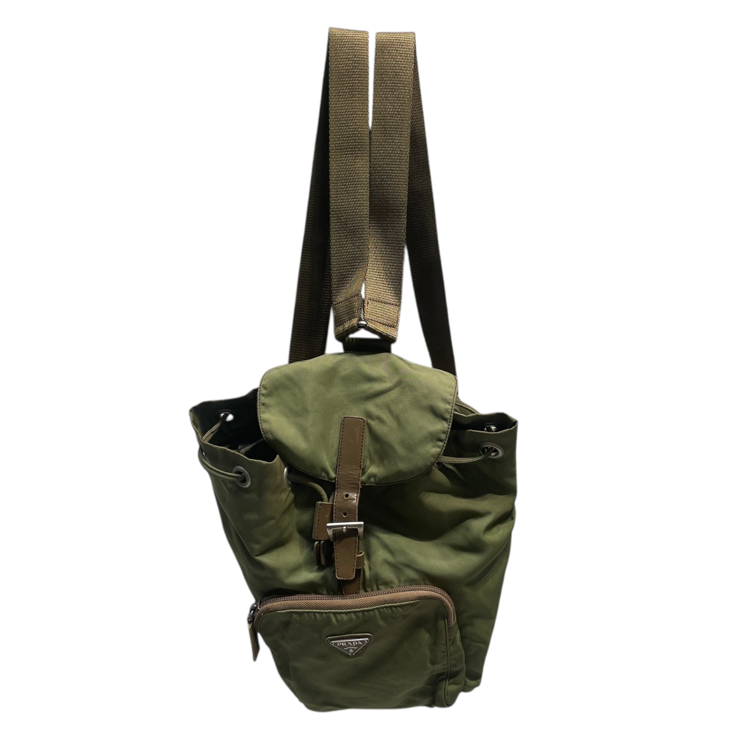 PRADA/Backpack/OS/Nylon/GRN/Mini Backpack view 1