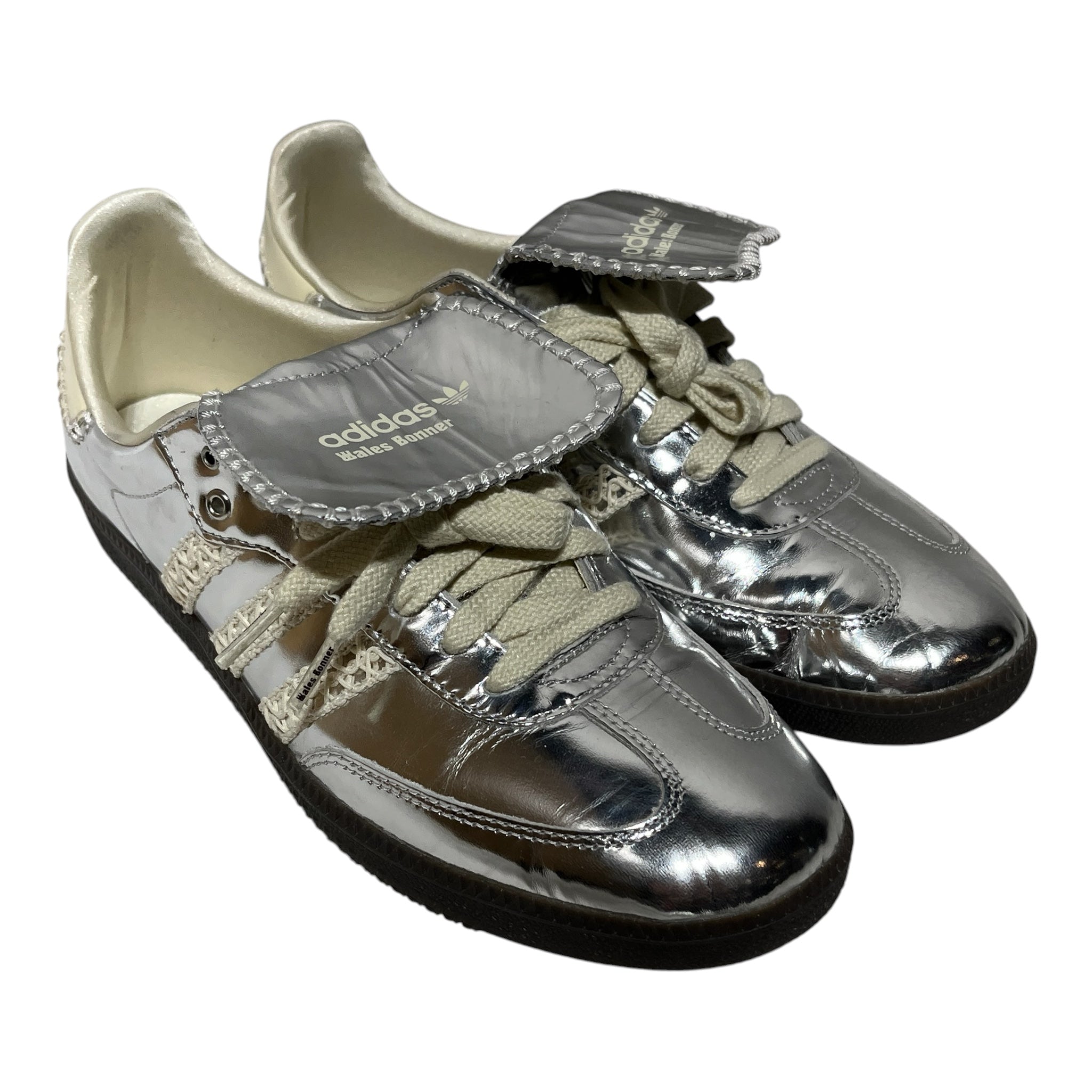 adidas/WALES BONNER/Low-Sneakers/US 11/Leather/SLV/samba view 1