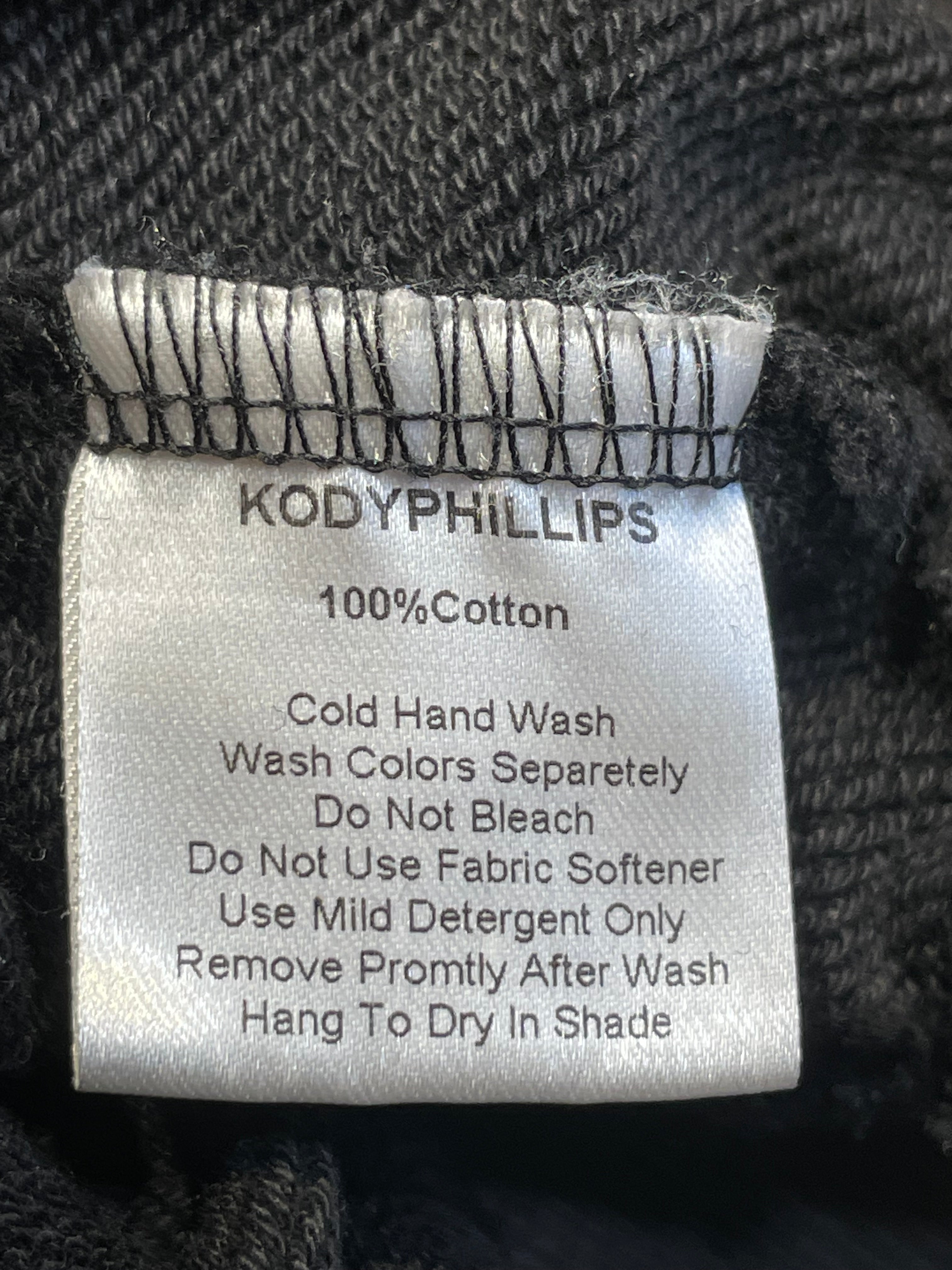 KODY PHILLIPS/Hoodie/S/Cotton/BLK/CARGO POCKET HOODIE view 4