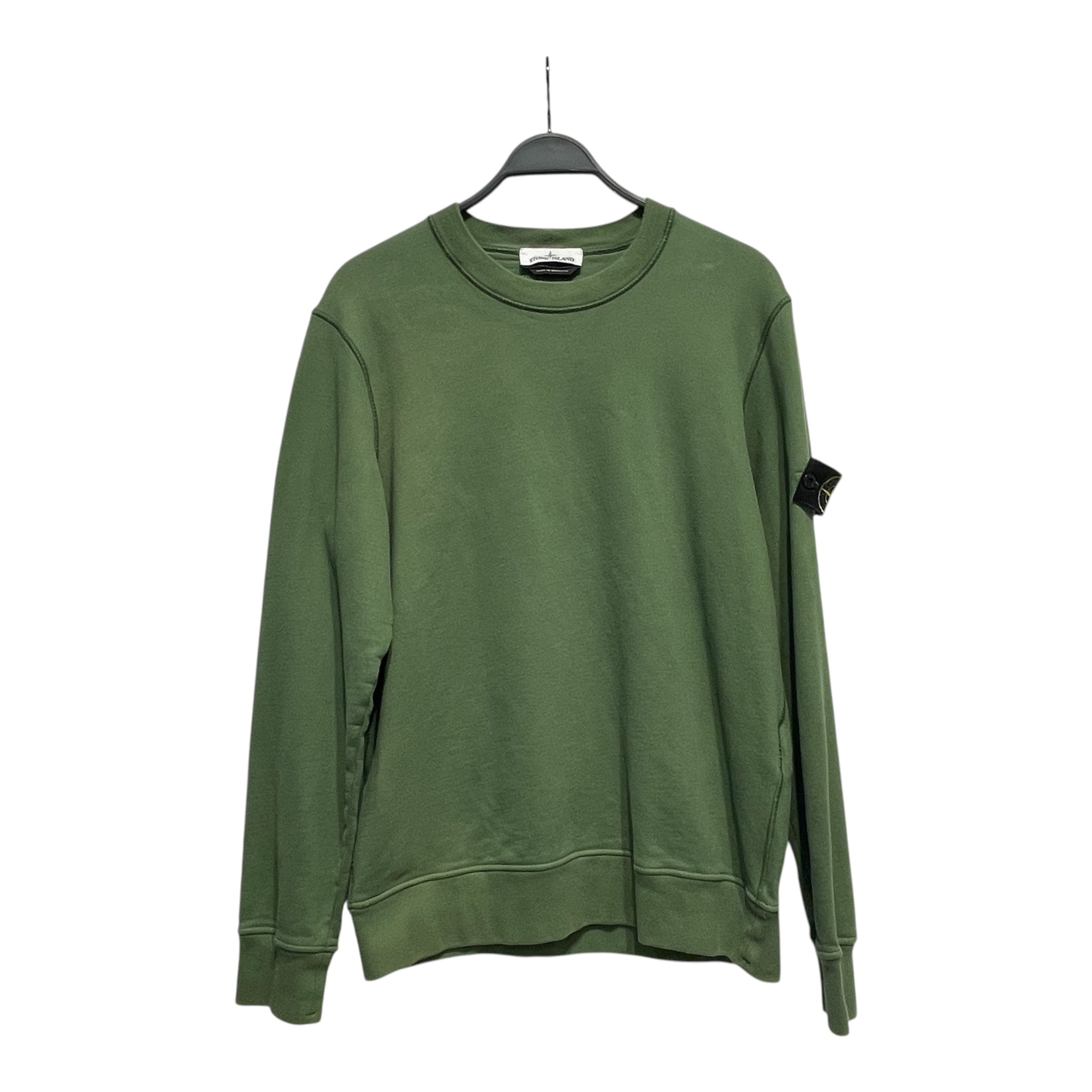 STONE ISLAND/Sweatshirt/L/GRN/ view 1