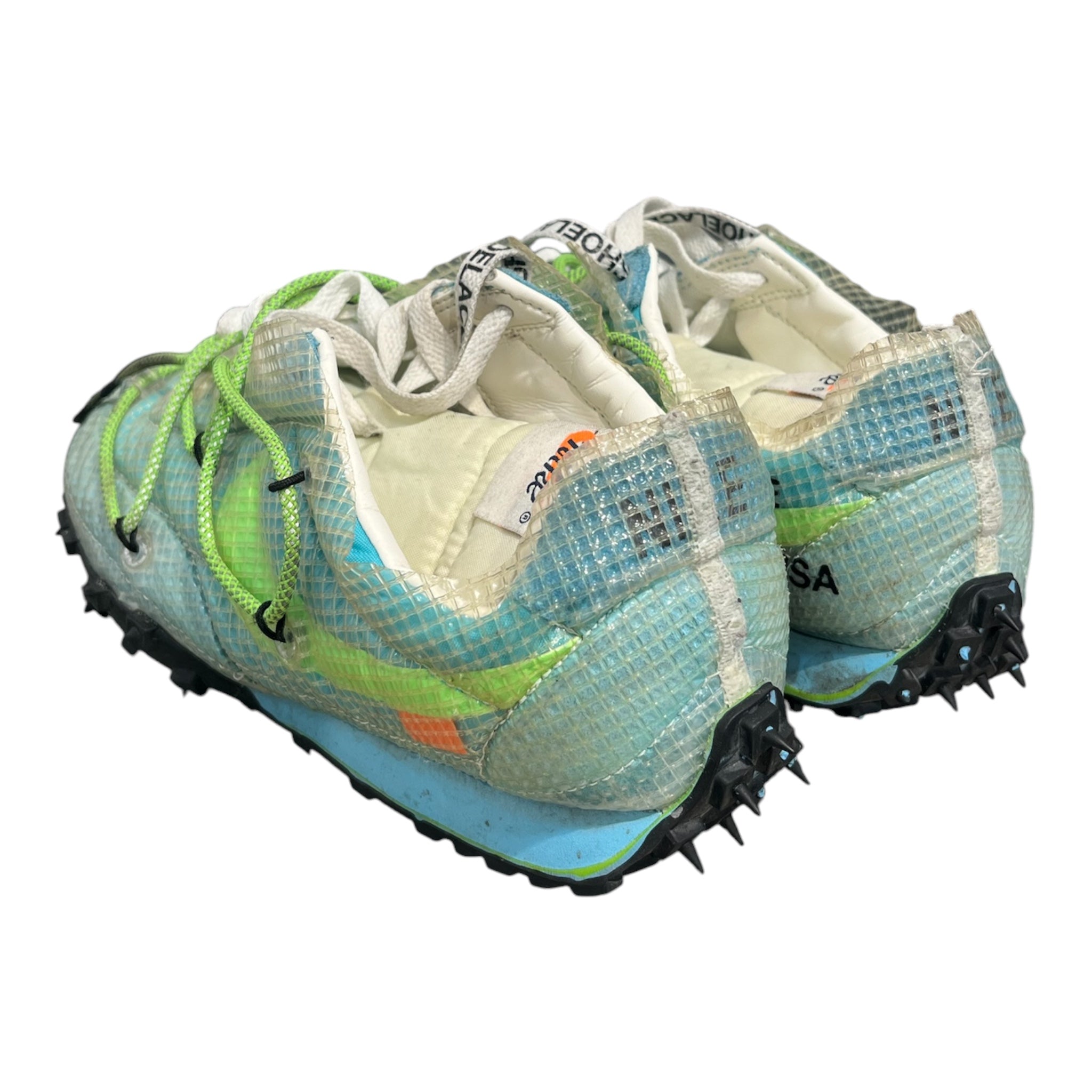 OFF-WHITE/NIKE/Low-Sneakers/US 9.5/BLU/TRAINER view 2