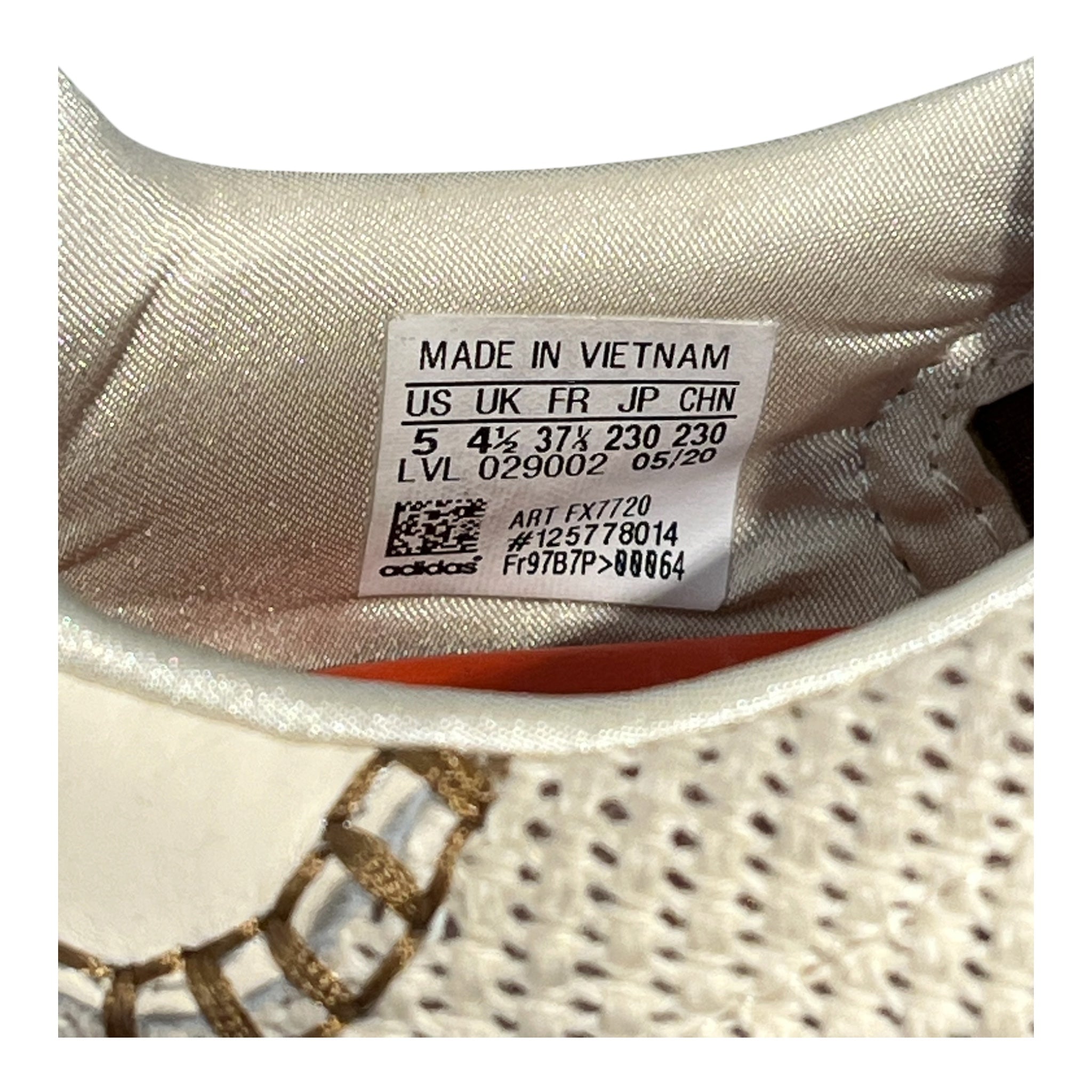 adidas/WALES BONNER/Low-Sneakers/US 5/Leather/CRM/SAMBA CRM WHT BRWN view 9