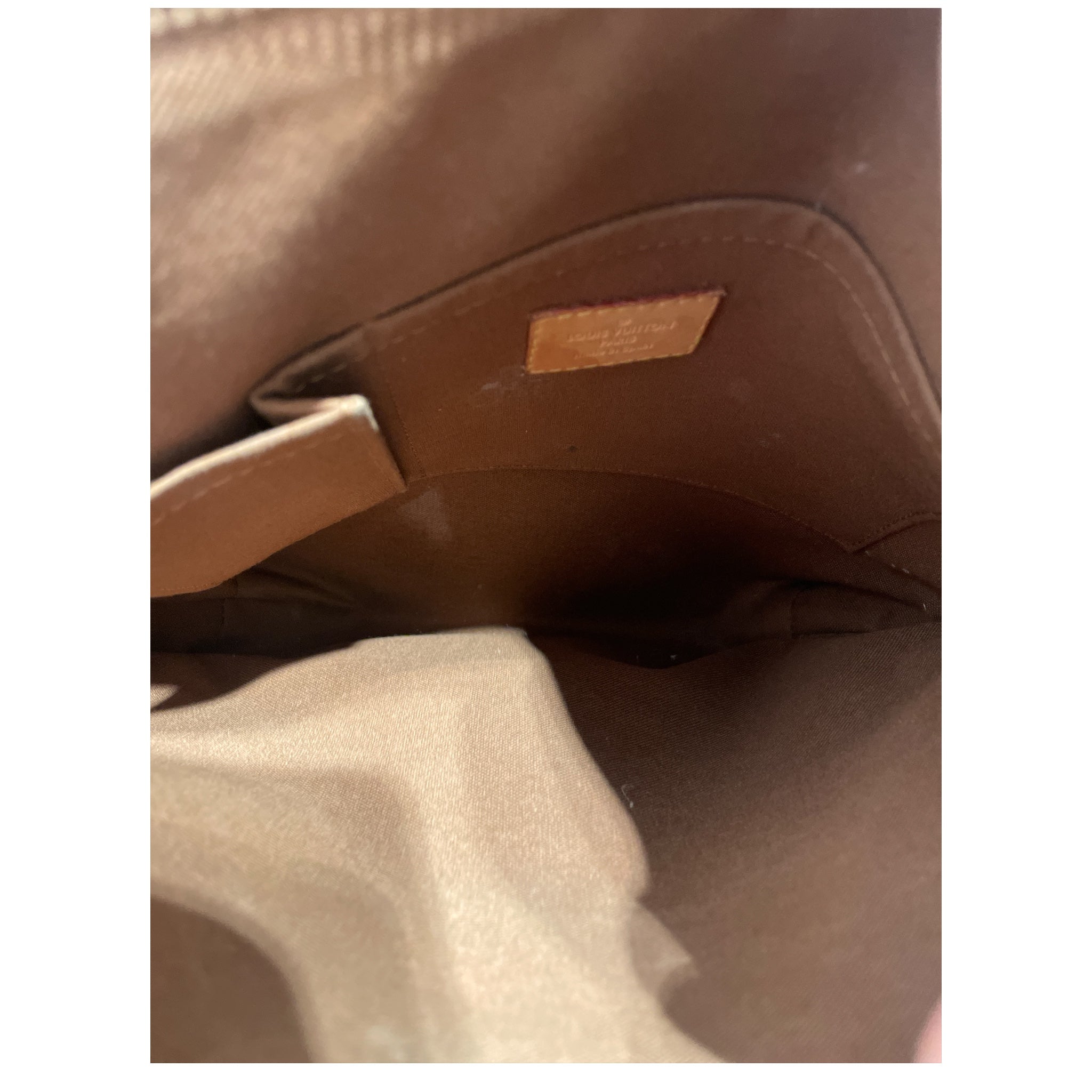 LOUIS VUITTON/Cross Body Bag/Monogram/BRW/Monogram Odeon PM Crossbody view 3