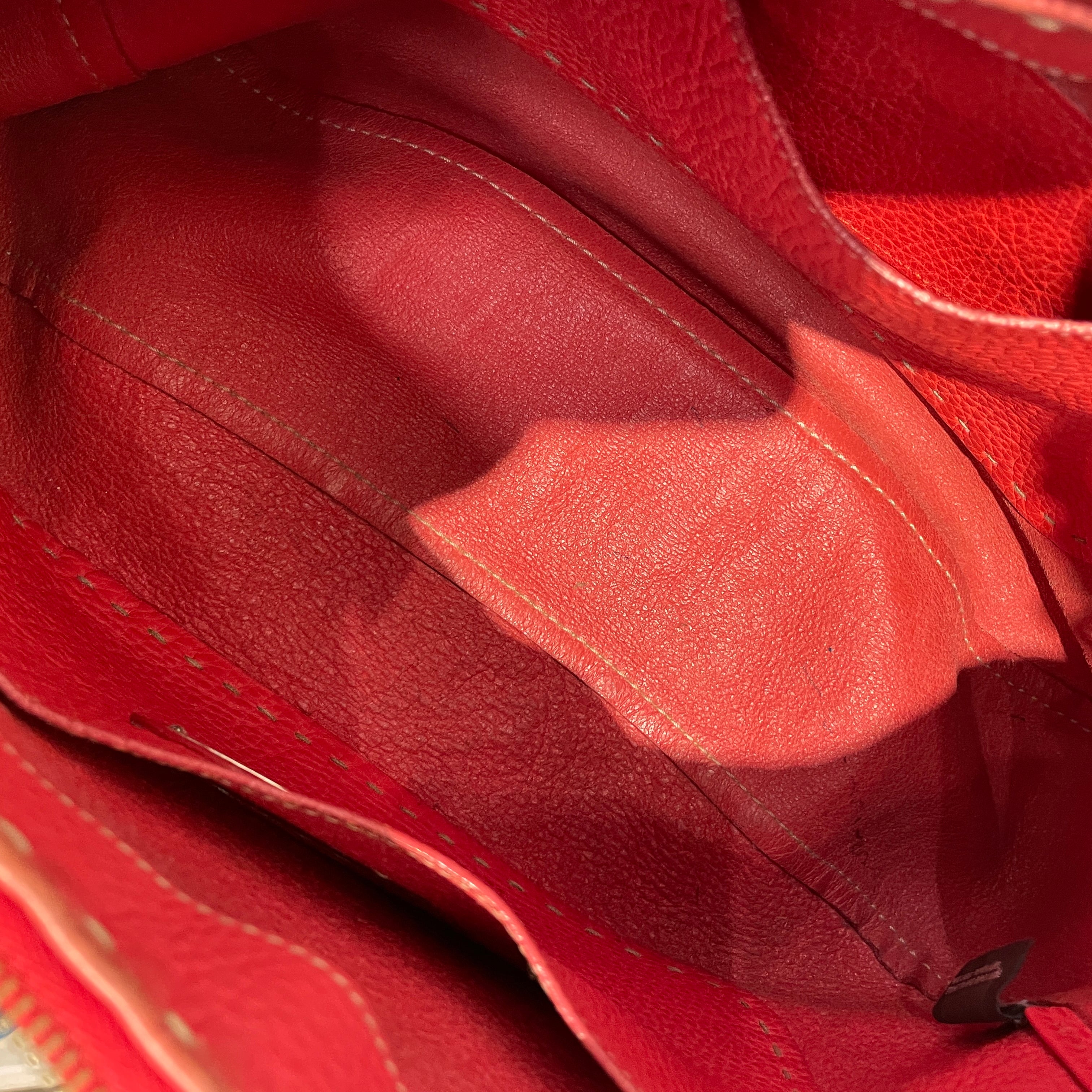 FENDI/Hand Bag/Leather/RED/FENDI LOGO HOBO view 6