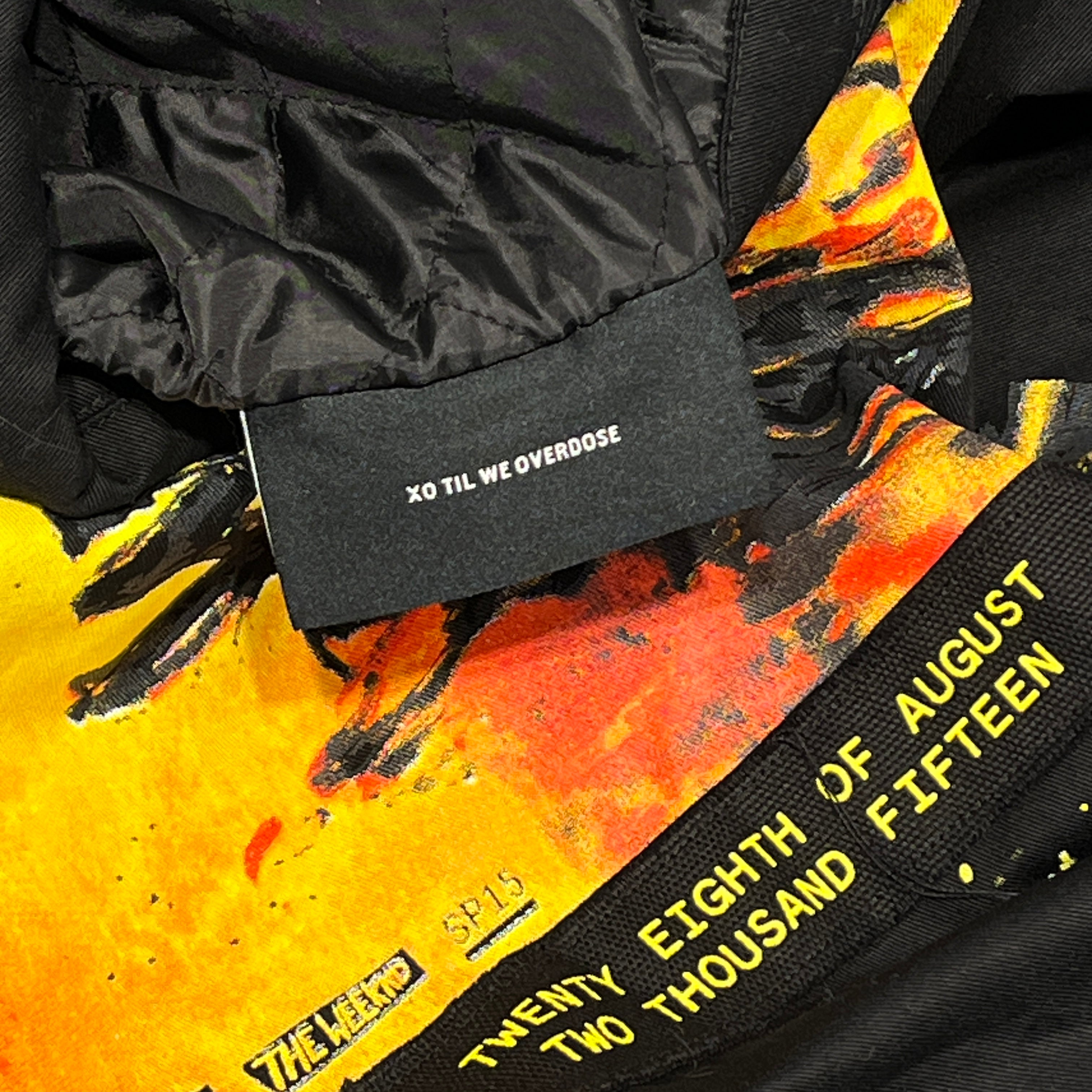 THE WEEKND/Jacket/XXL/Cotton/BLK/Graphic/XO MADNESS WORK JACKET KOTF view 6