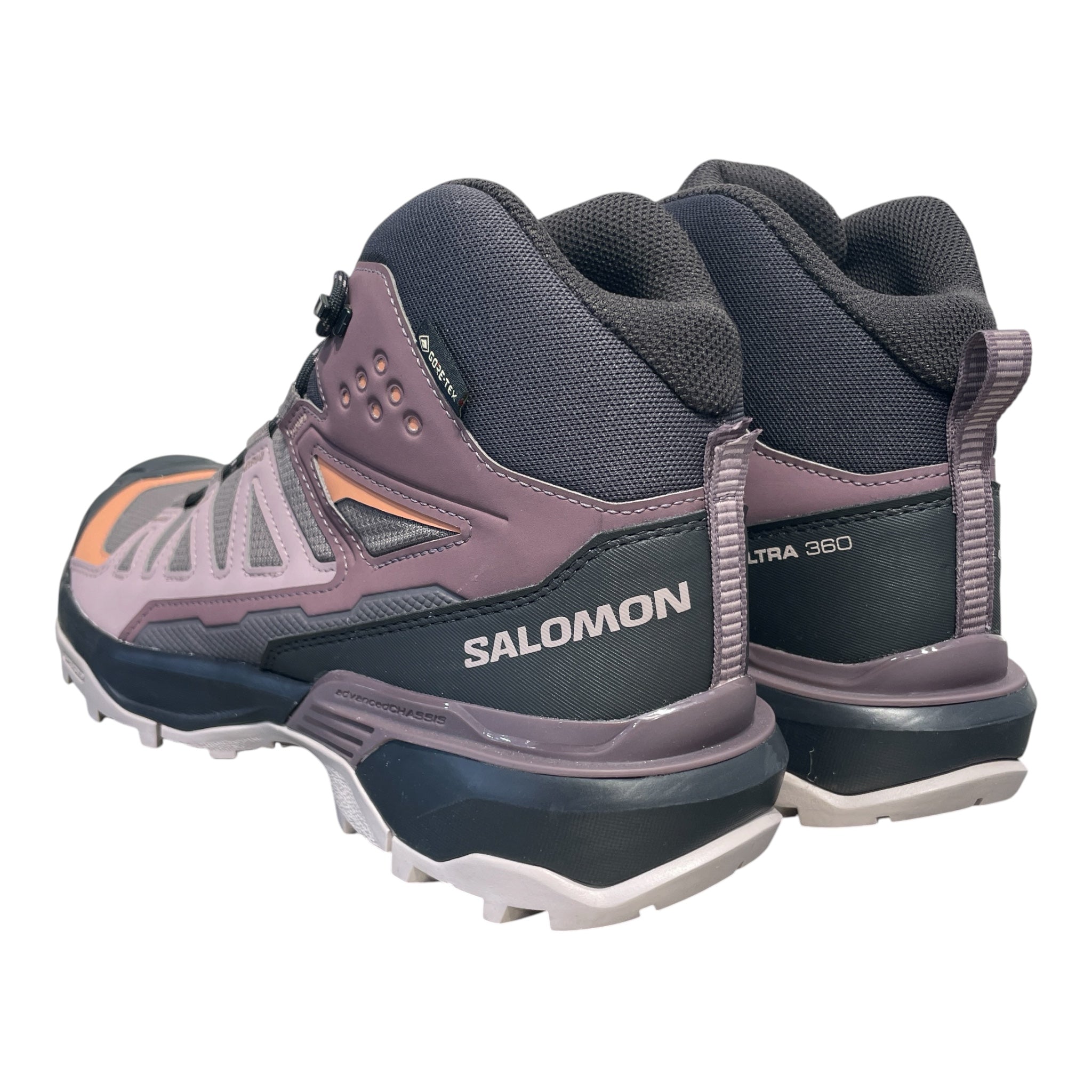 salomon/Lace Up Boots/US 9/Nylon/PPL/X ULTRA 360 view 2