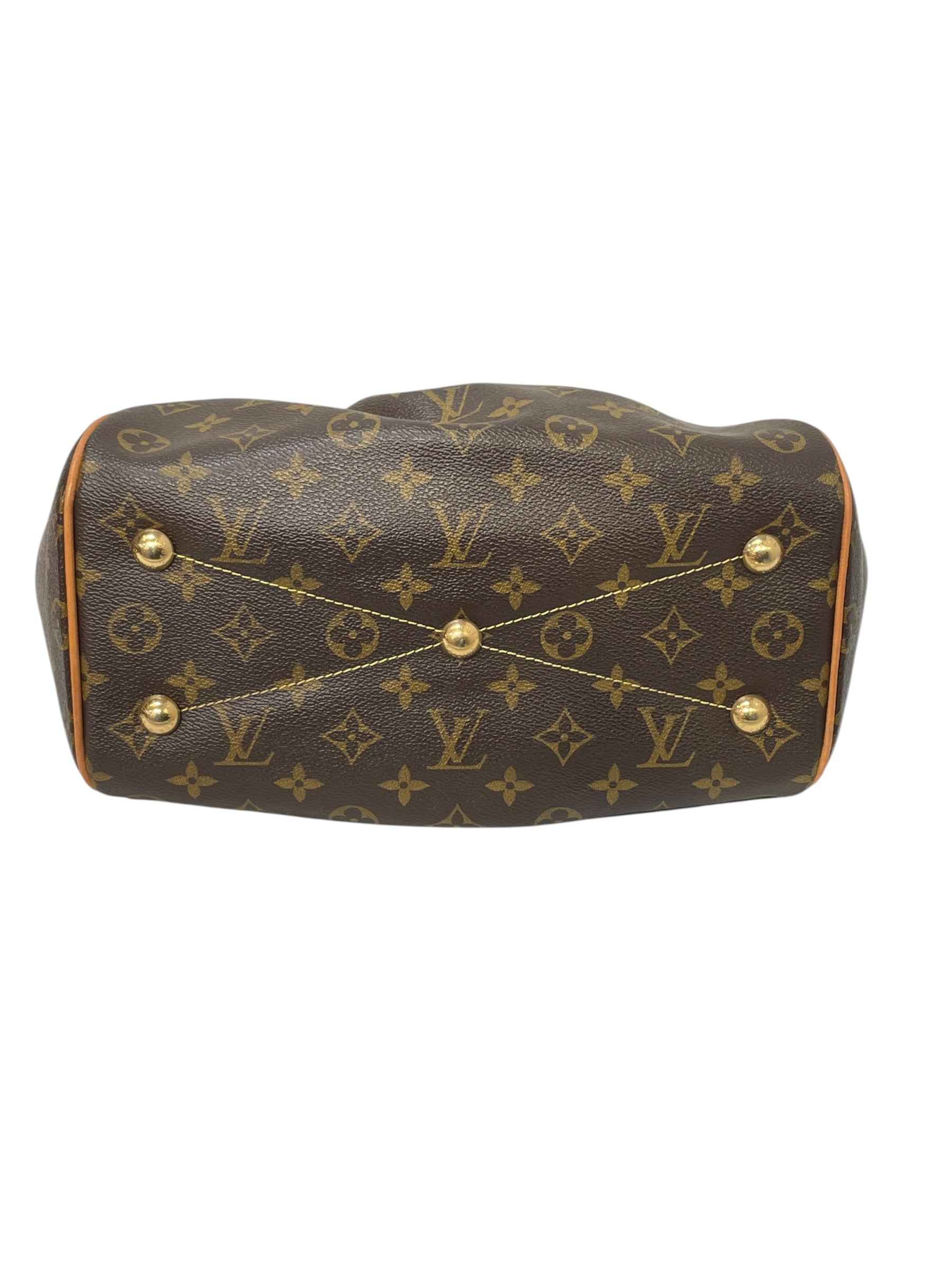 LOUIS VUITTON/Hand Bag/Monogram/Leather/BRW/tivoli pm view 3